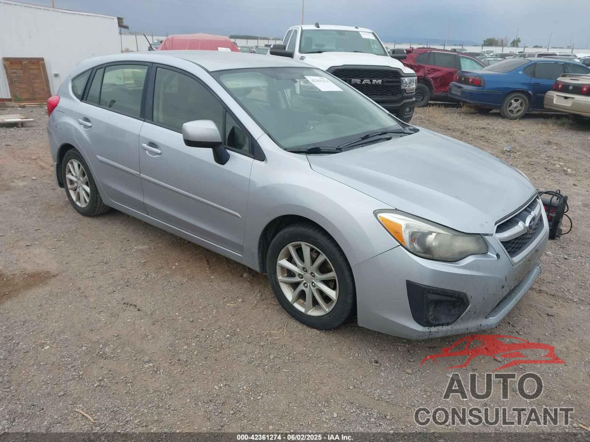 SUBARU IMPREZA 2014 - JF1GPAC68E8255039