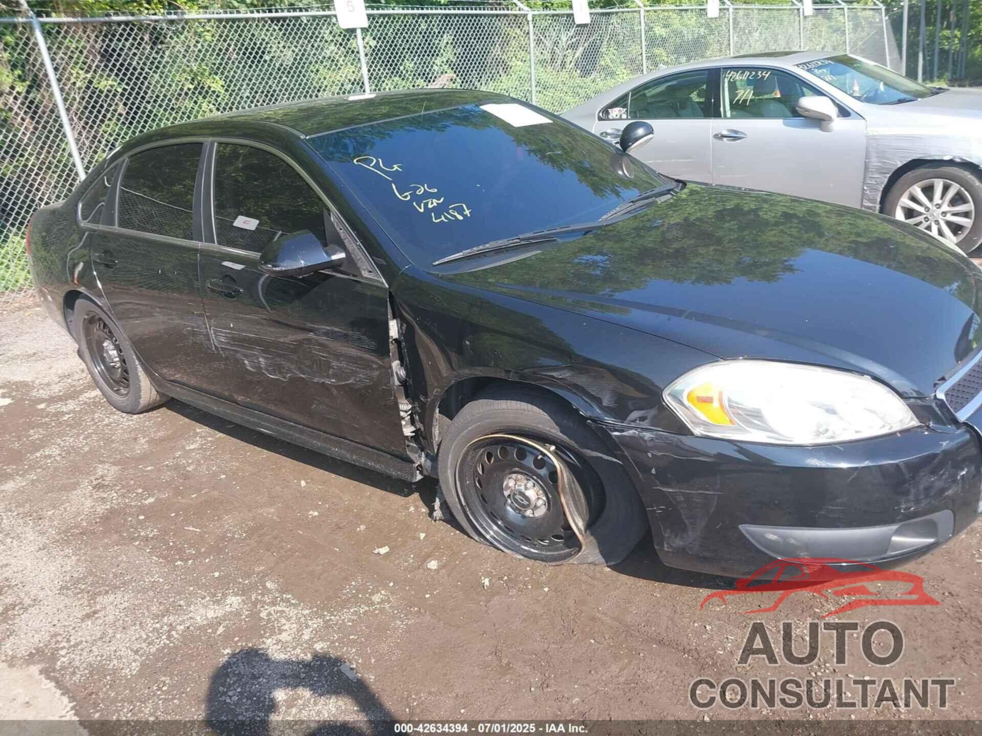 CHEVROLET IMPALA LIMITED 2016 - 2G1WD5E34G1104187