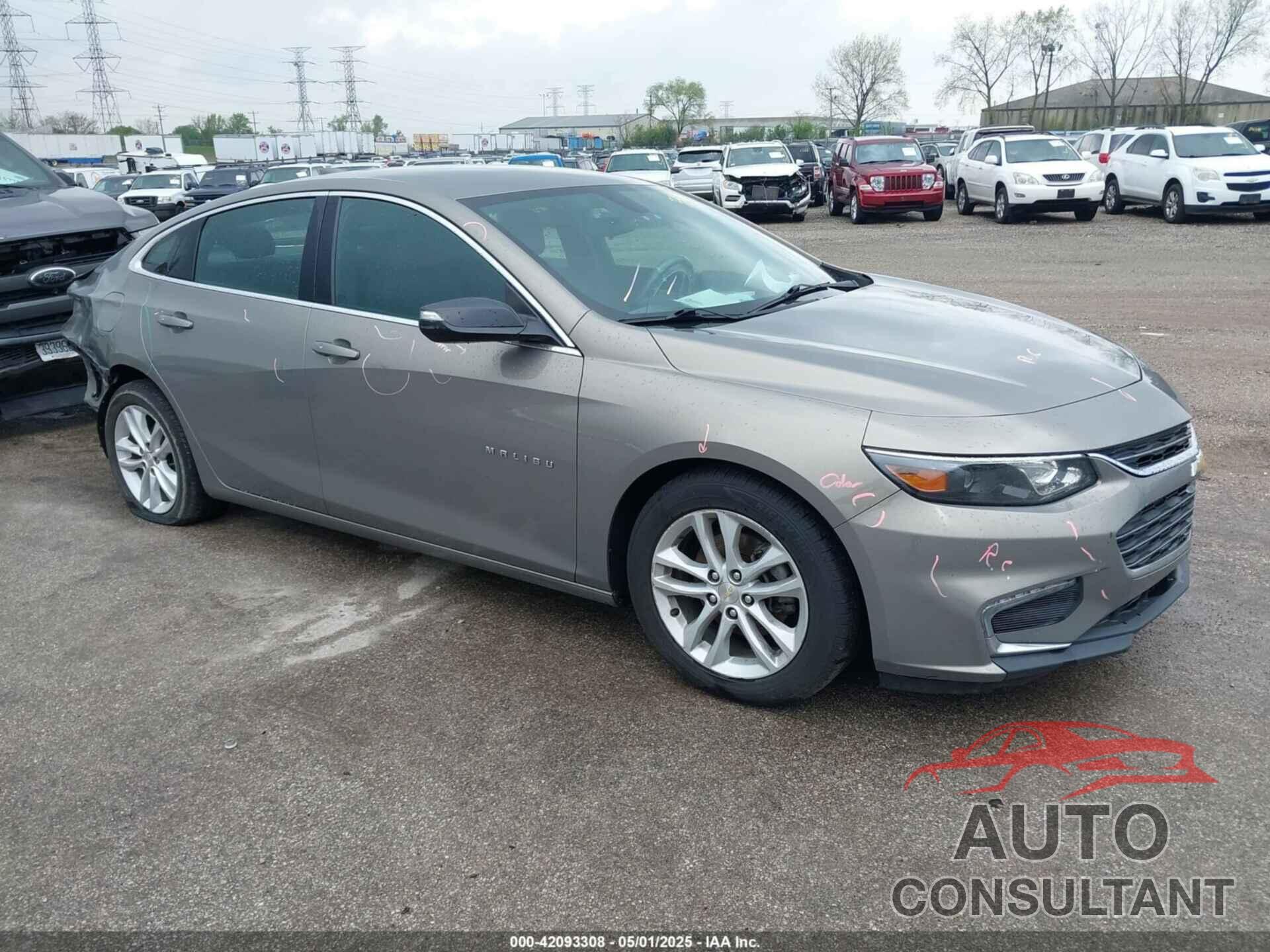 CHEVROLET MALIBU 2017 - 1G1ZE5STXHF163494