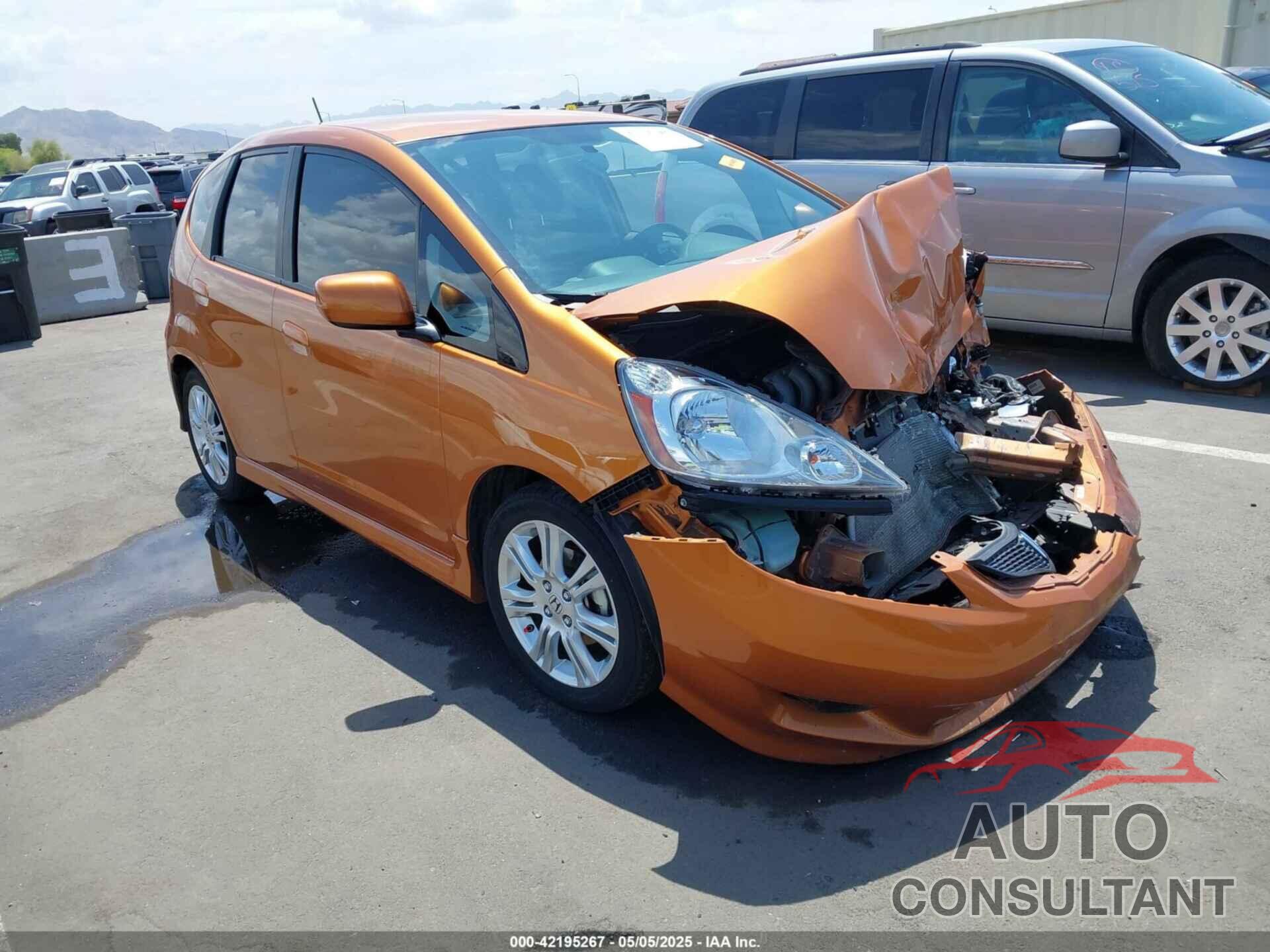 HONDA FIT 2009 - JHMGE88459S053122