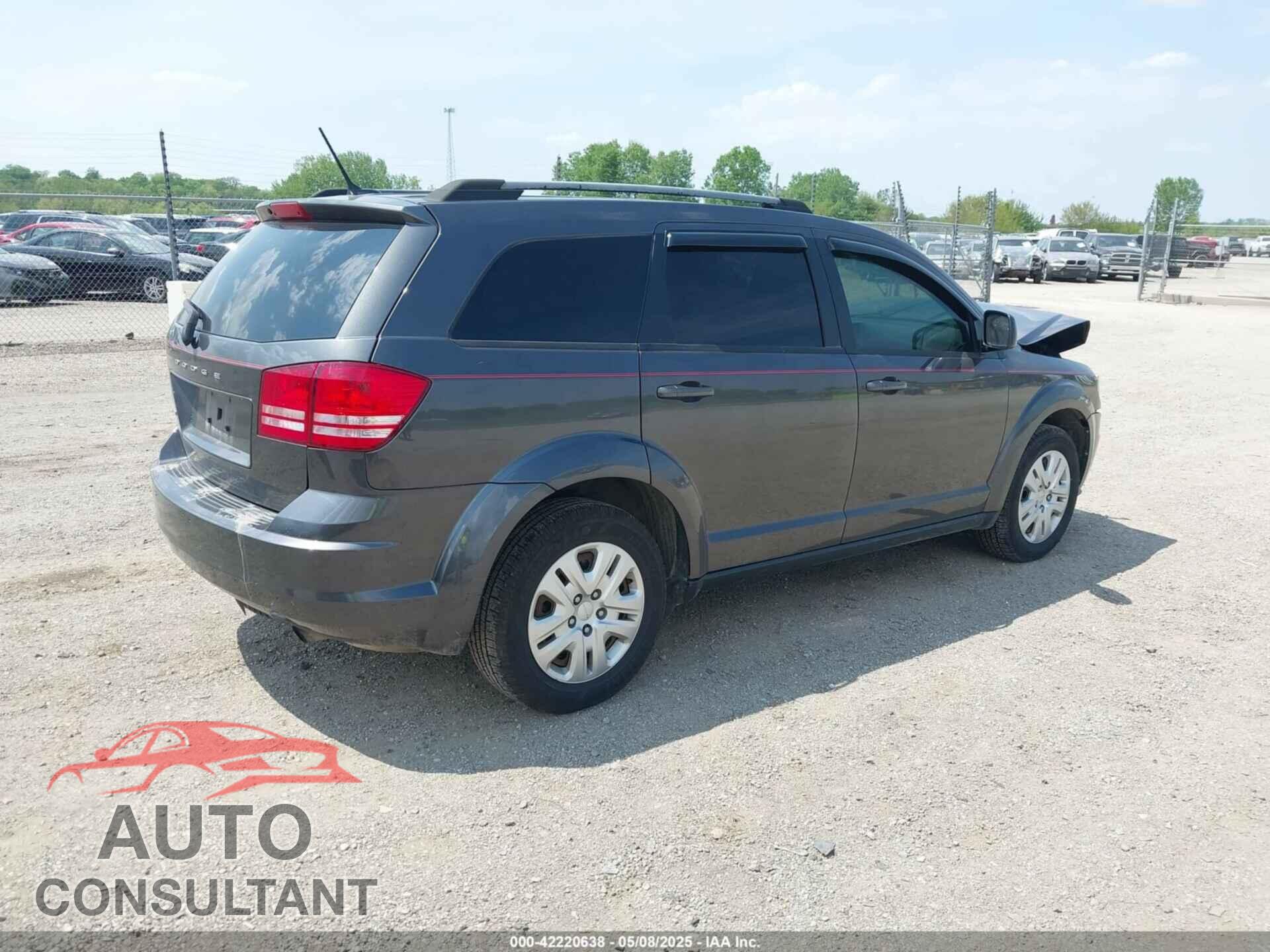 DODGE JOURNEY 2017 - 3C4PDCAB5HT673336