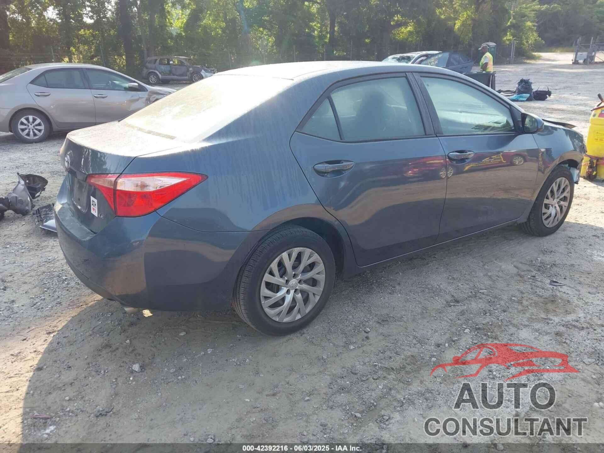 TOYOTA COROLLA 2019 - 2T1BURHE7KC203056