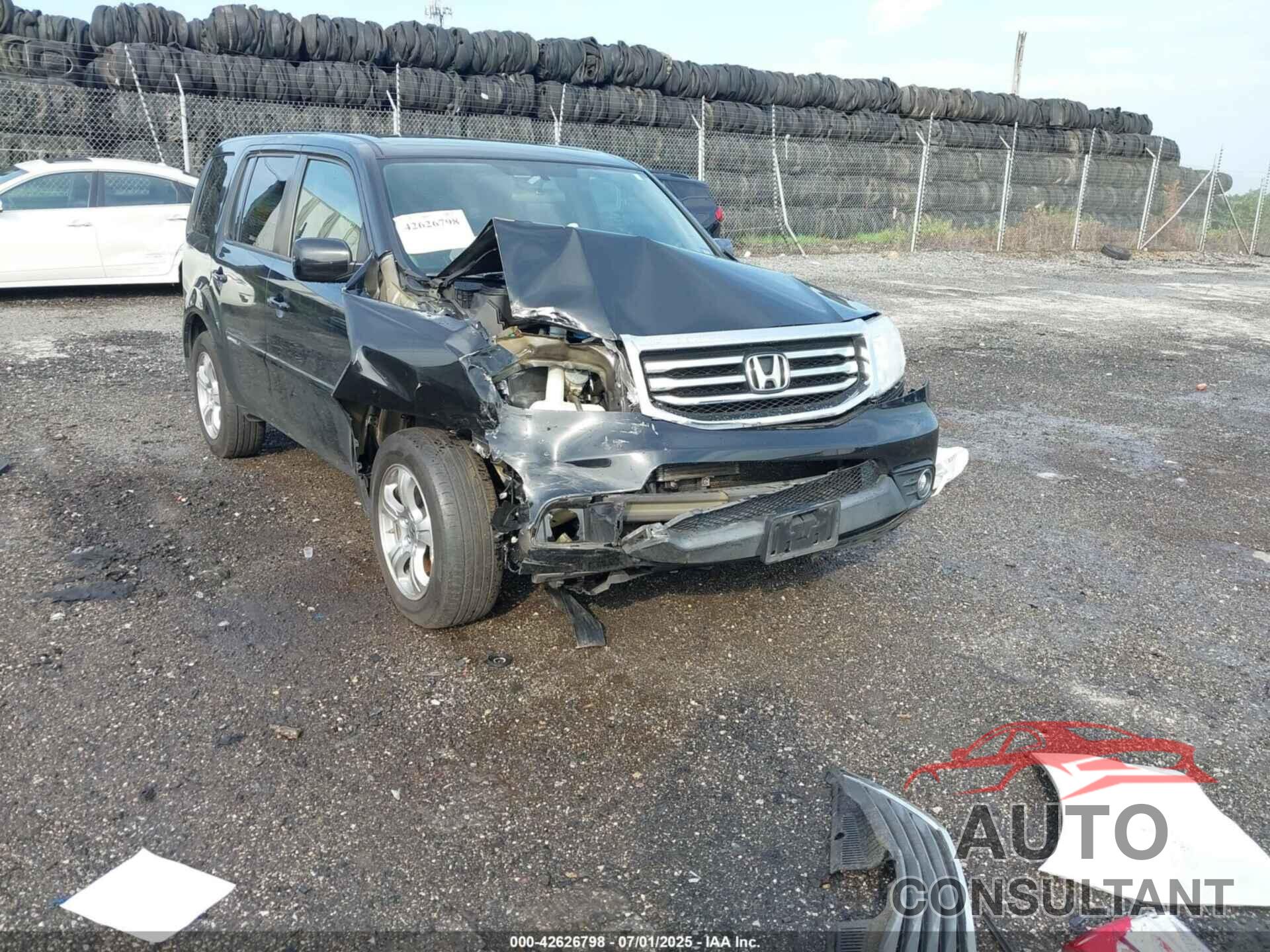 HONDA PILOT 2015 - 5FNYF4H47FB062411