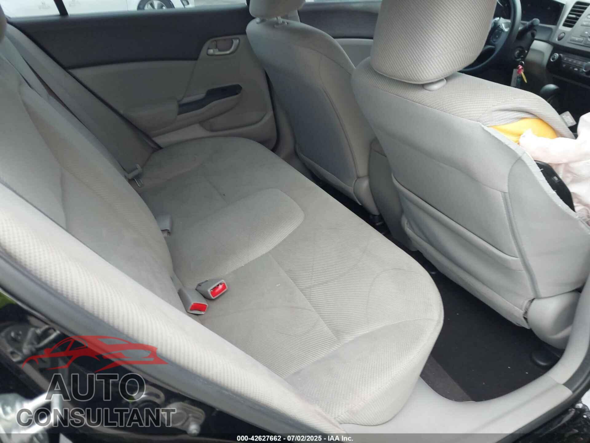 HONDA CIVIC 2012 - 2HGFB2F59CH334872
