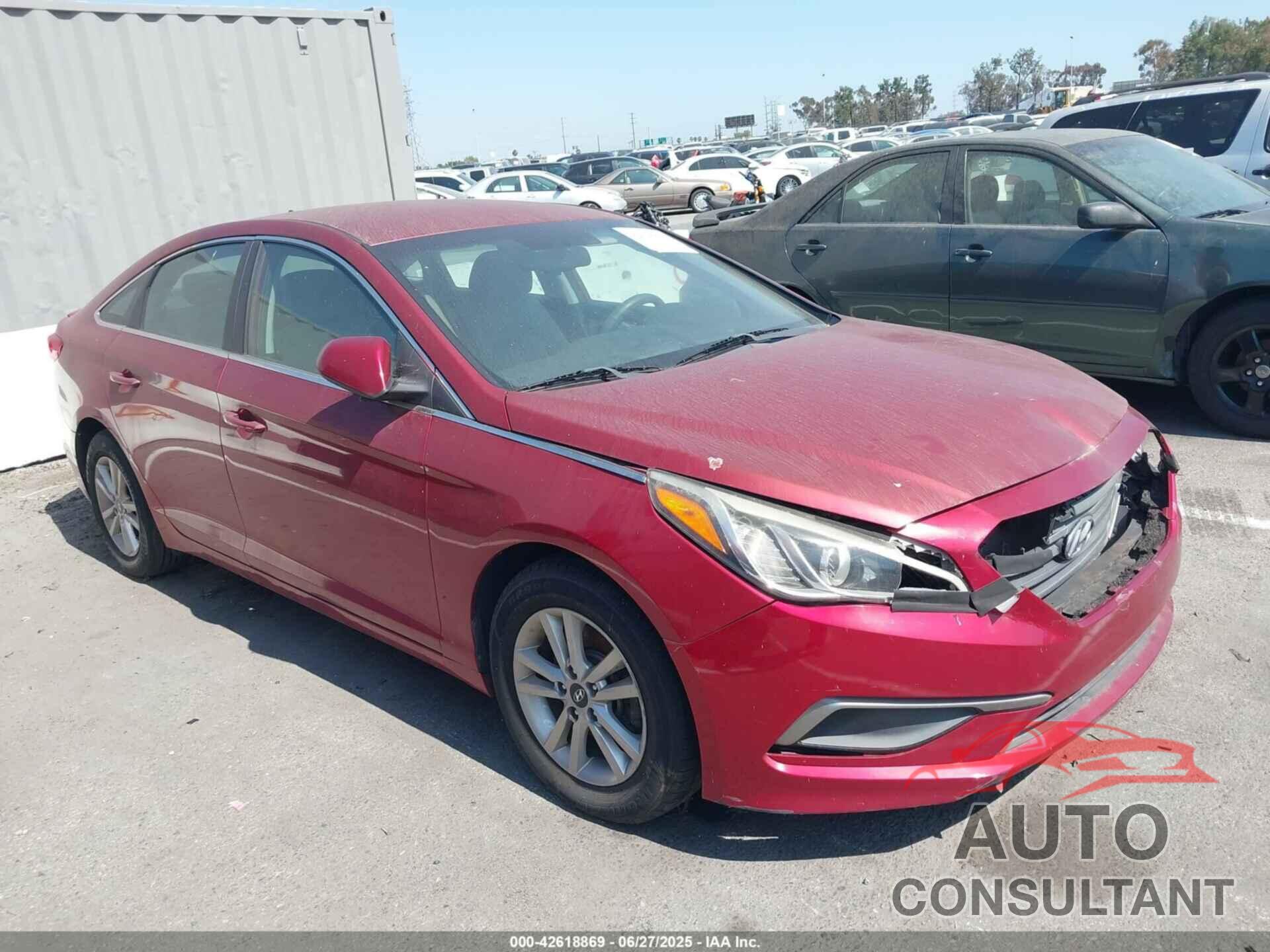 HYUNDAI SONATA 2016 - 5NPE24AF0GH359128