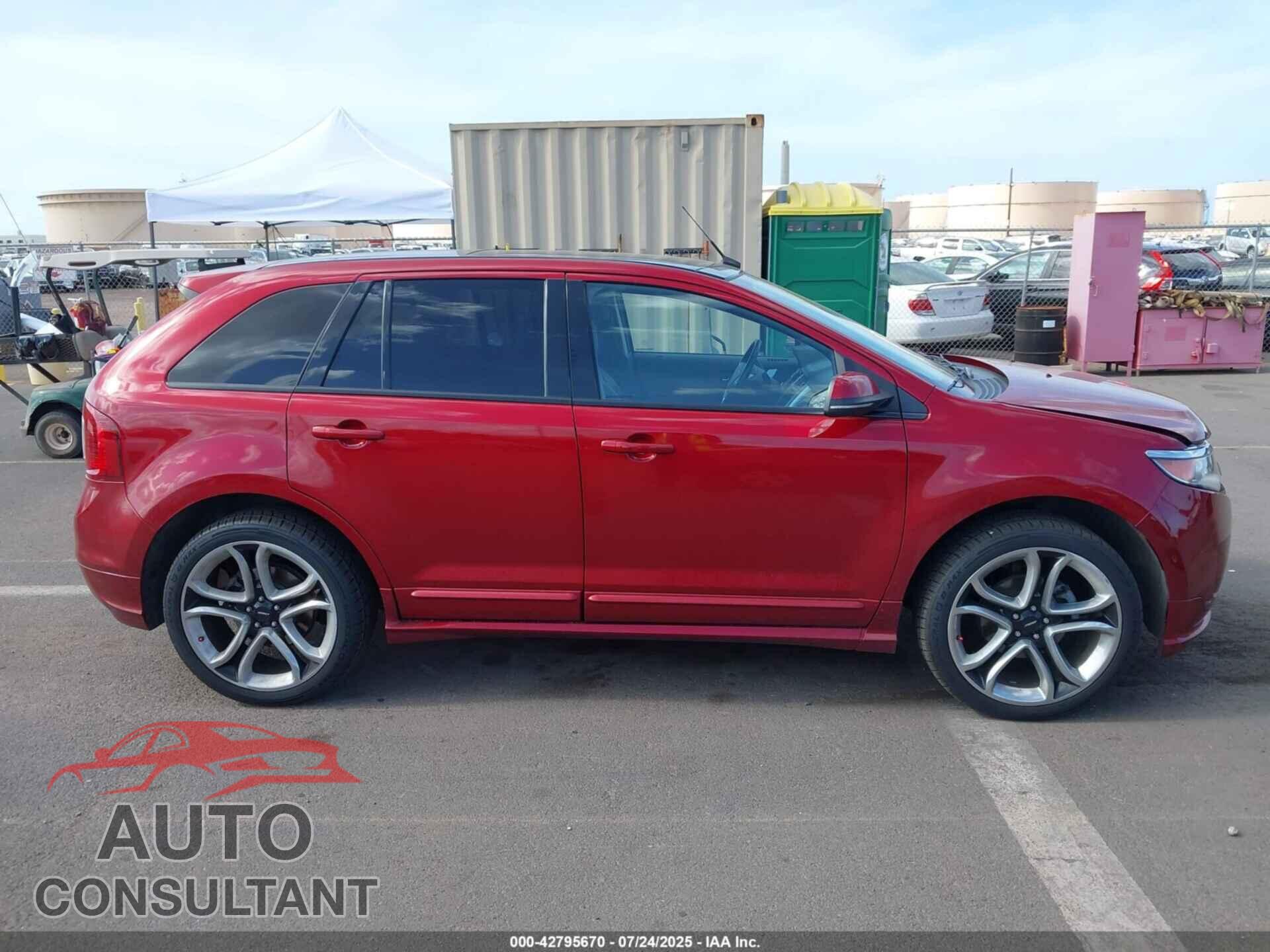FORD EDGE 2013 - 2FMDK4AK5DBB86752