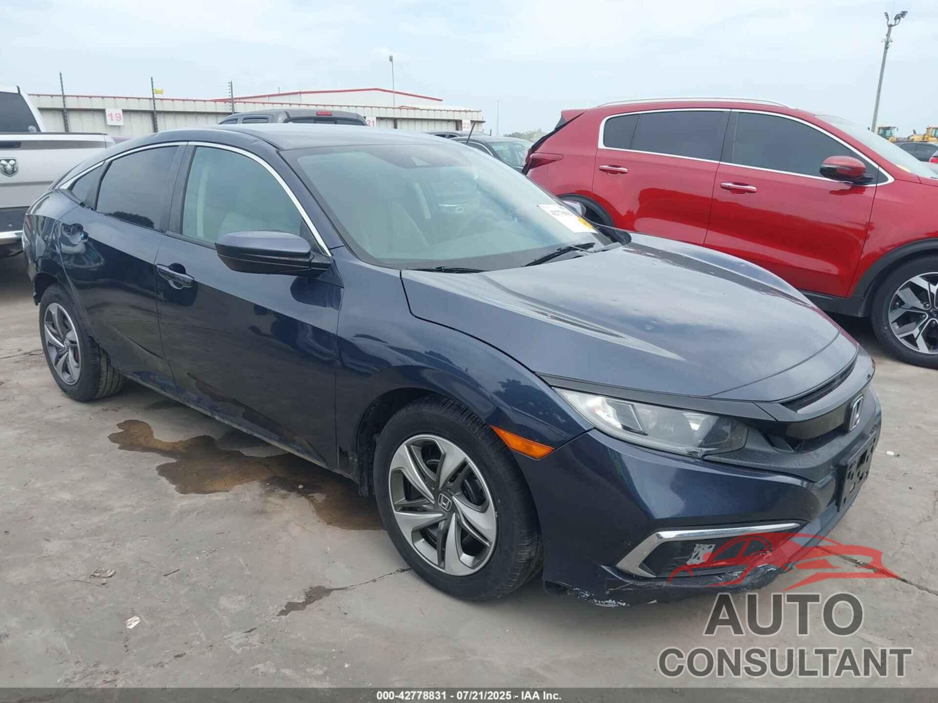 HONDA CIVIC 2019 - 2HGFC2F60KH574932