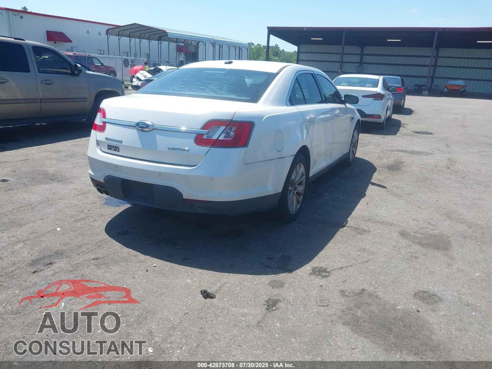 FORD TAURUS 2012 - 1FAHP2FW8CG122855