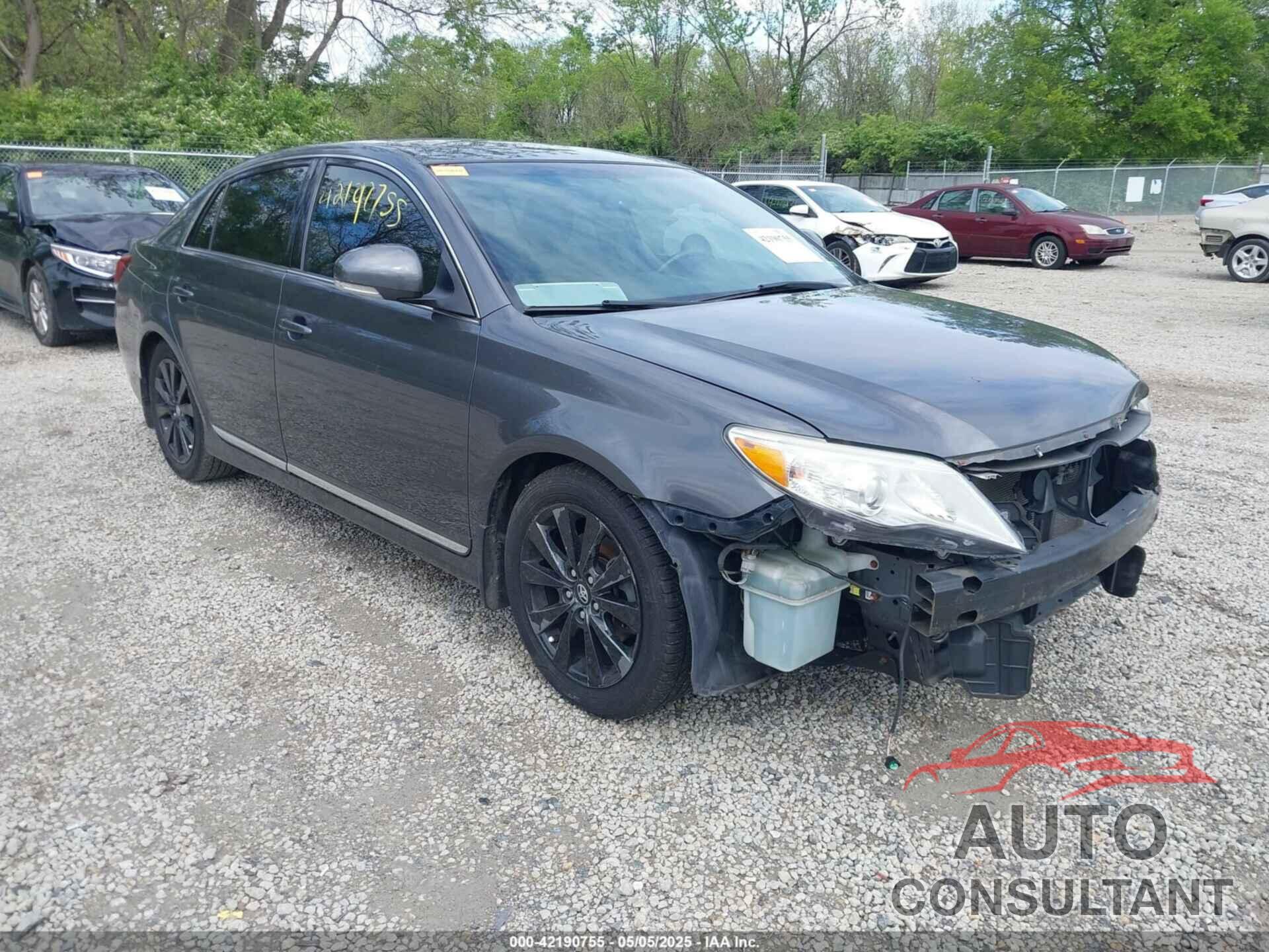 TOYOTA AVALON 2011 - 4T1BK3DB2BU388338