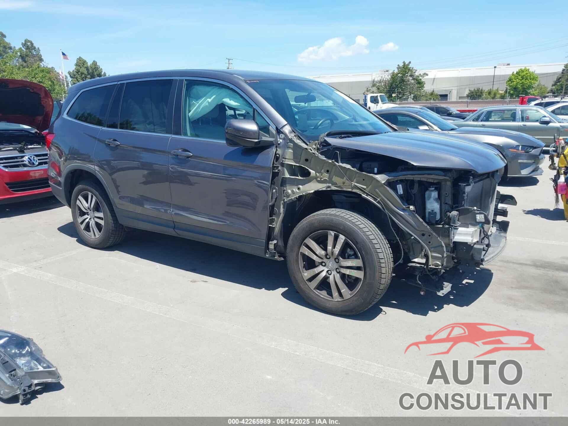 HONDA PILOT 2018 - 5FNYF6H30JB021355