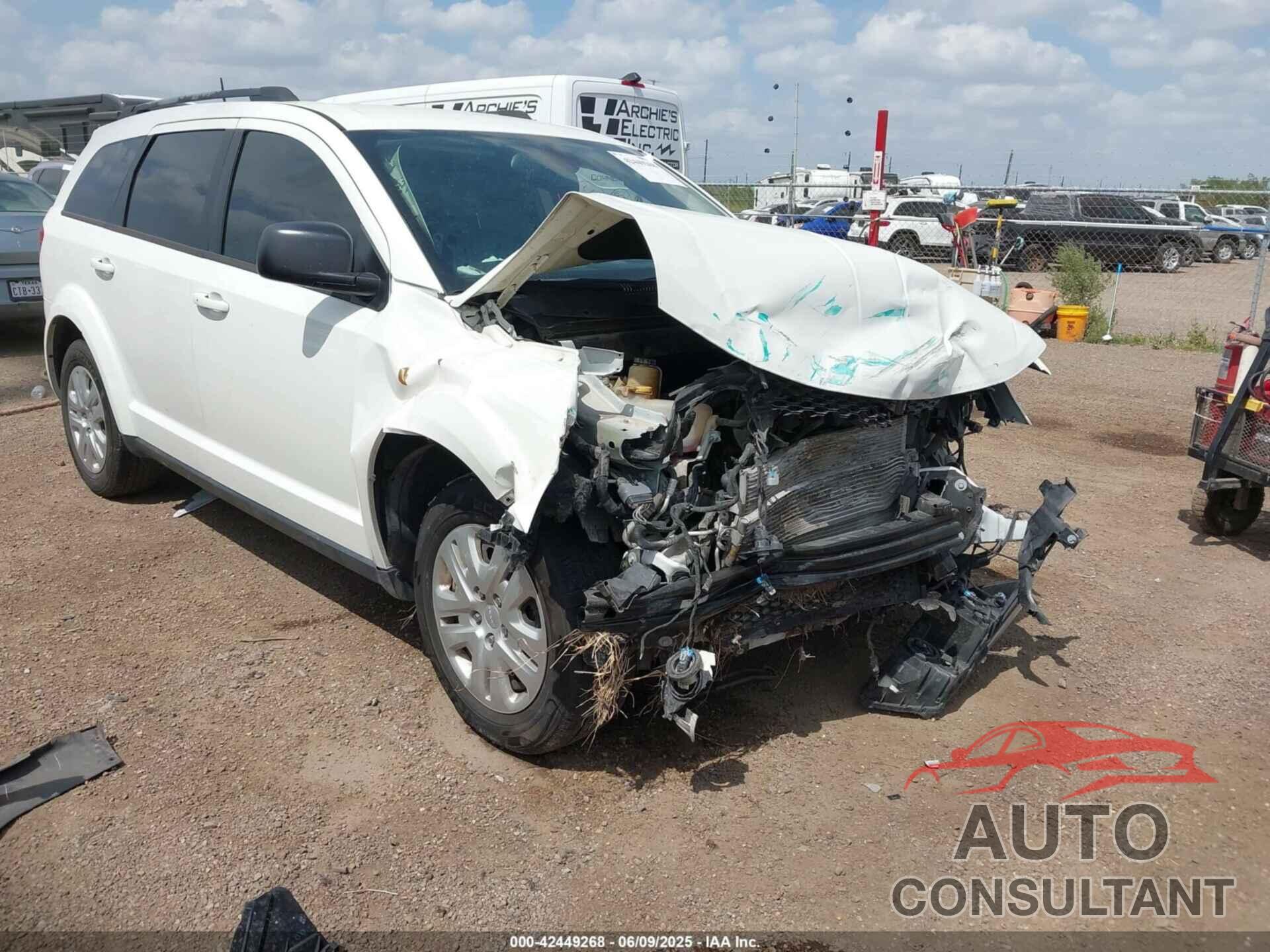 DODGE JOURNEY 2019 - 3C4PDCAB4KT861661