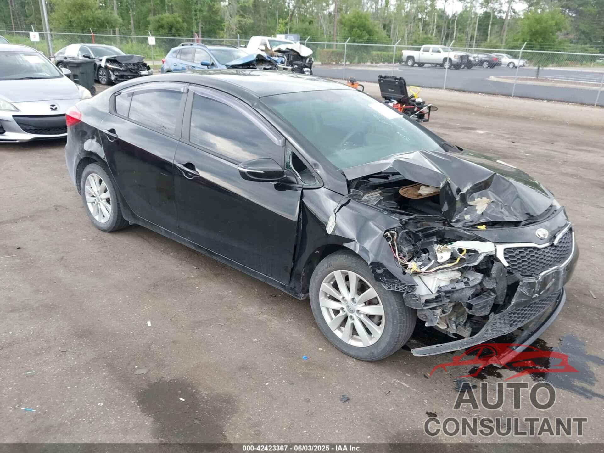 KIA FORTE 2014 - KNAFX4A66E5126161