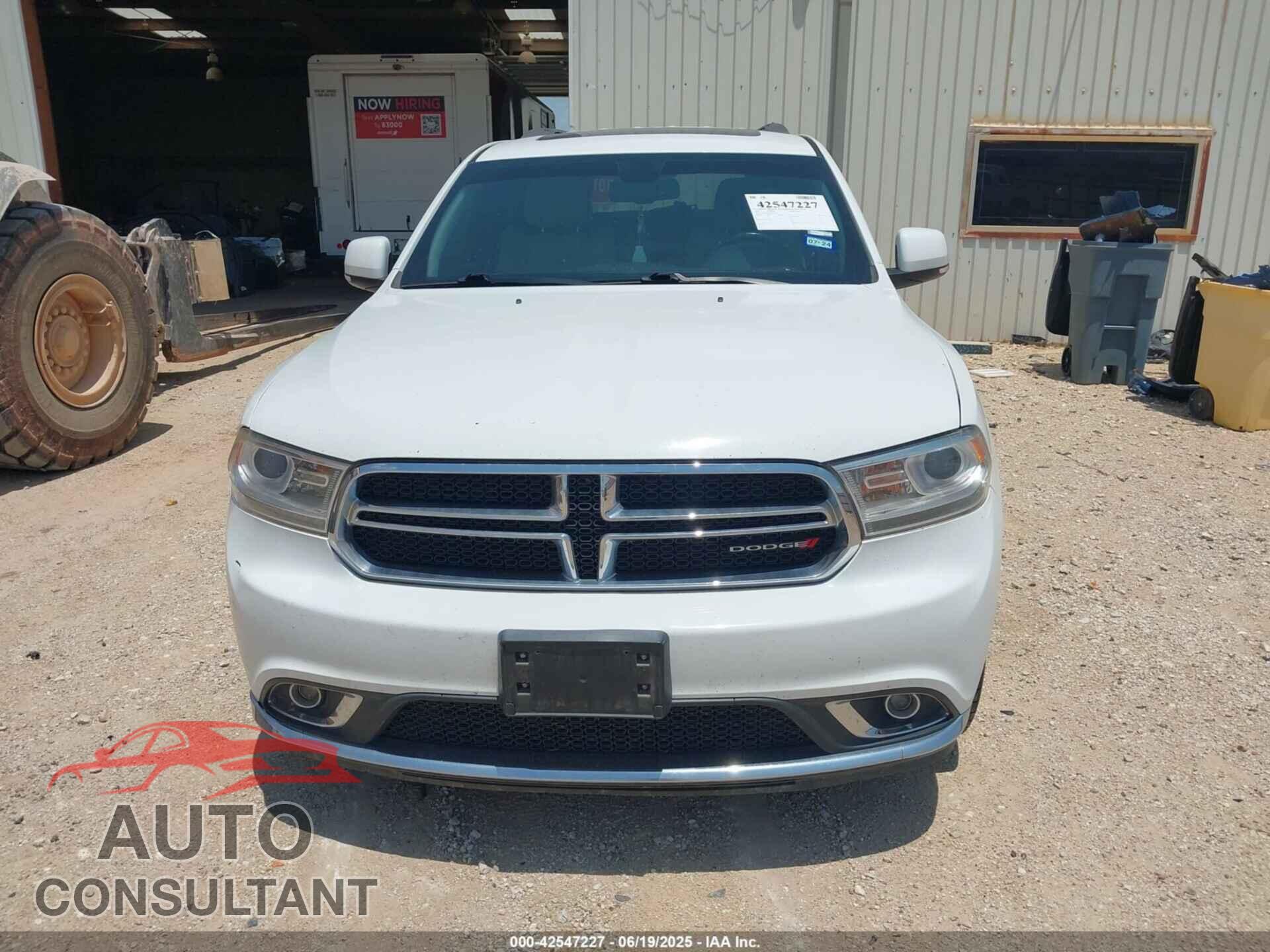 DODGE DURANGO 2015 - 1C4RDHDG3FC742983