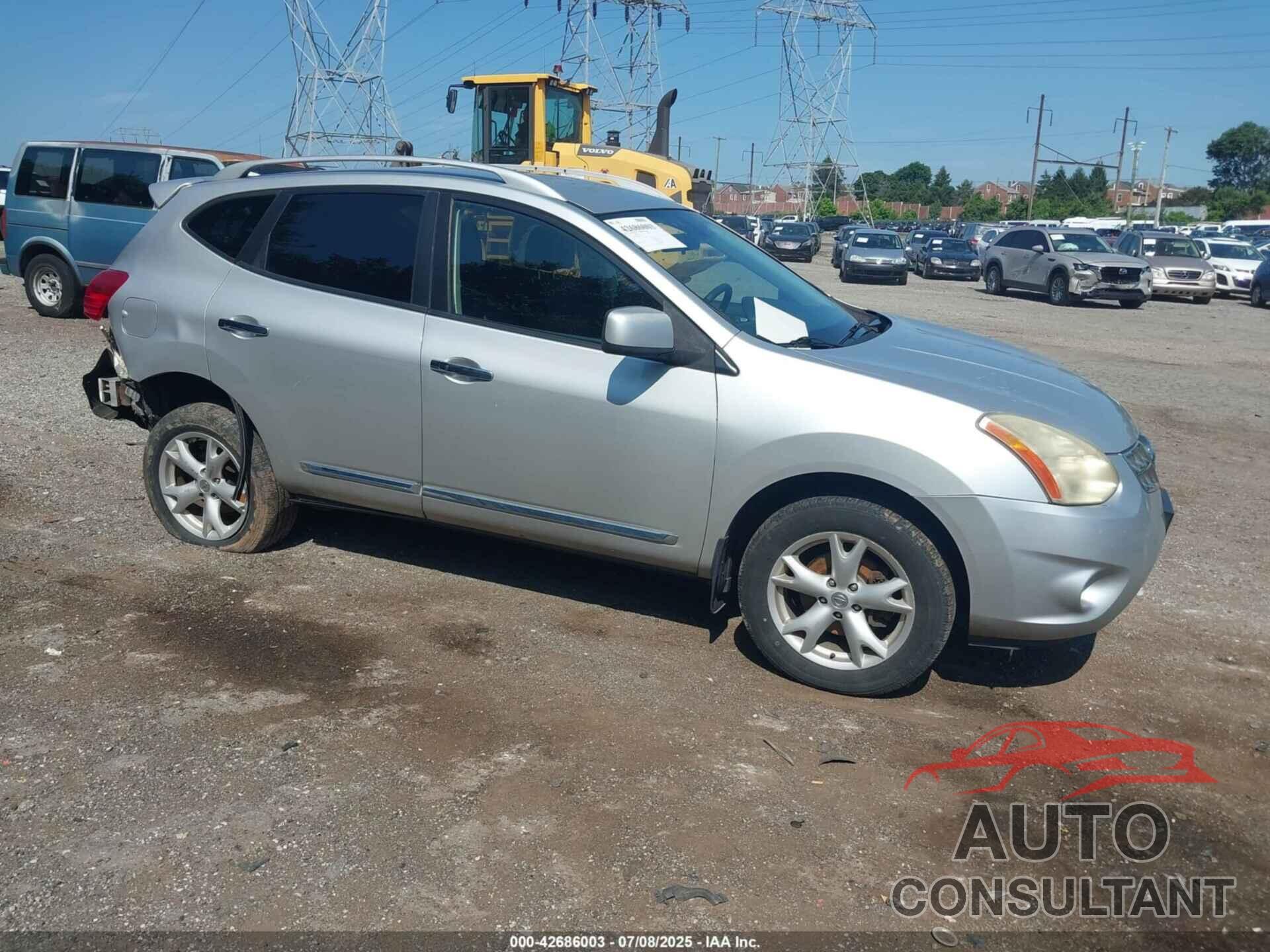 NISSAN ROGUE 2011 - JN8AS5MV6BW670741