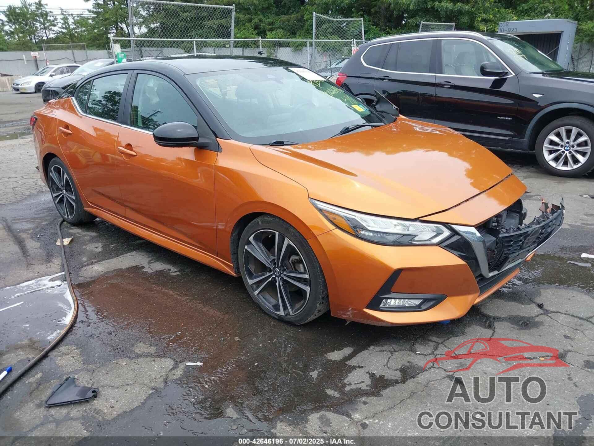 NISSAN SENTRA 2020 - 3N1AB8DV5LY272558