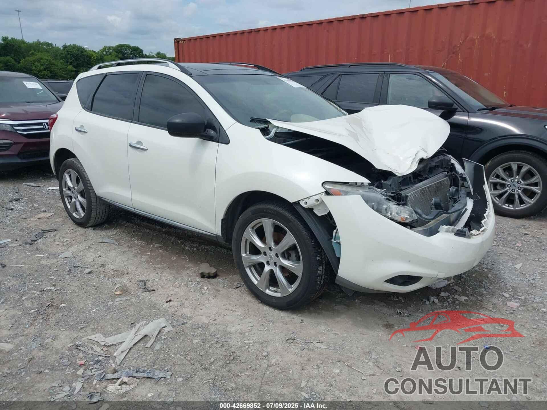 NISSAN MURANO 2014 - JN8AZ1MU2EW401846