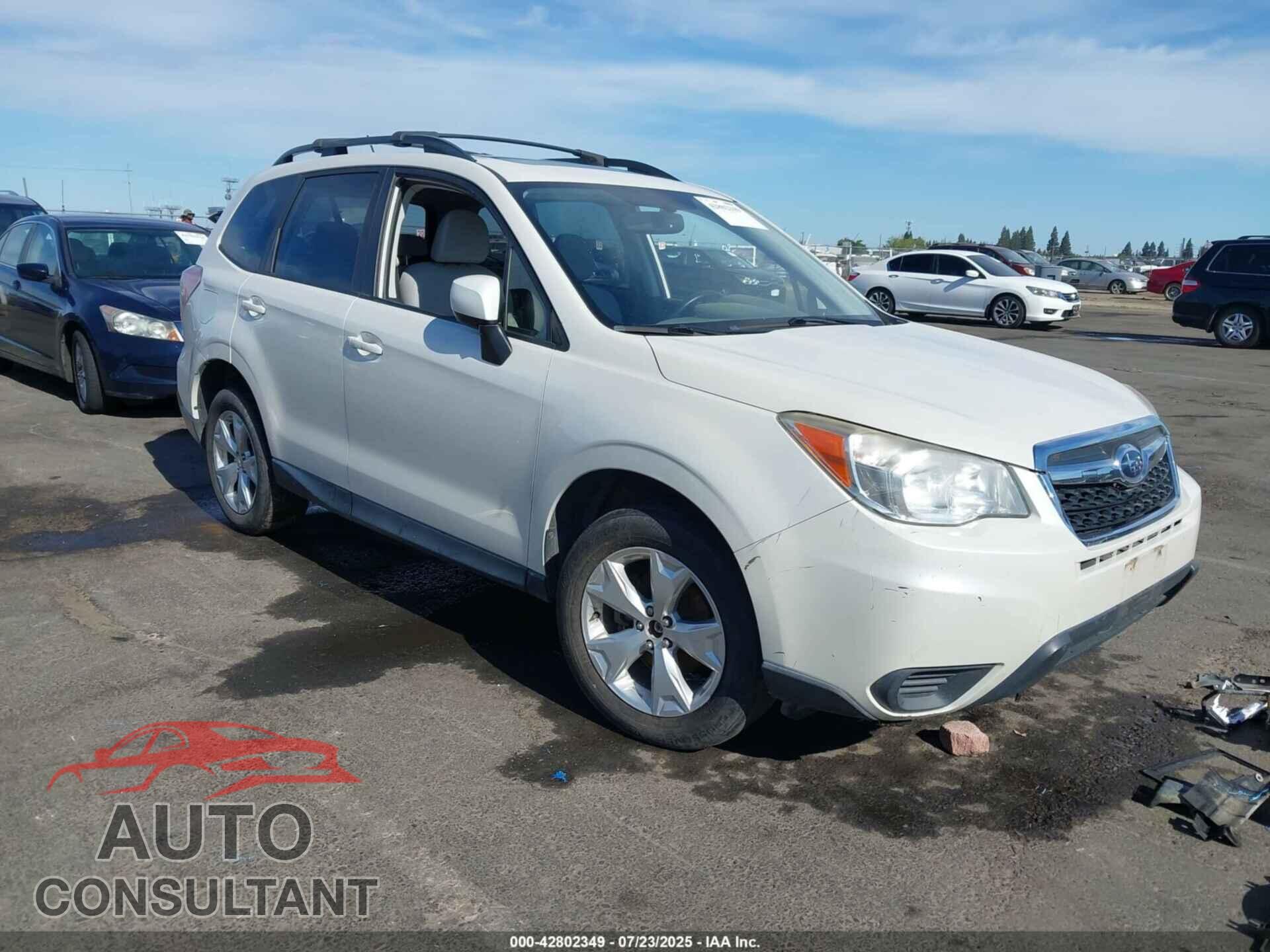 SUBARU FORESTER 2014 - JF2SJAEC0EH498953
