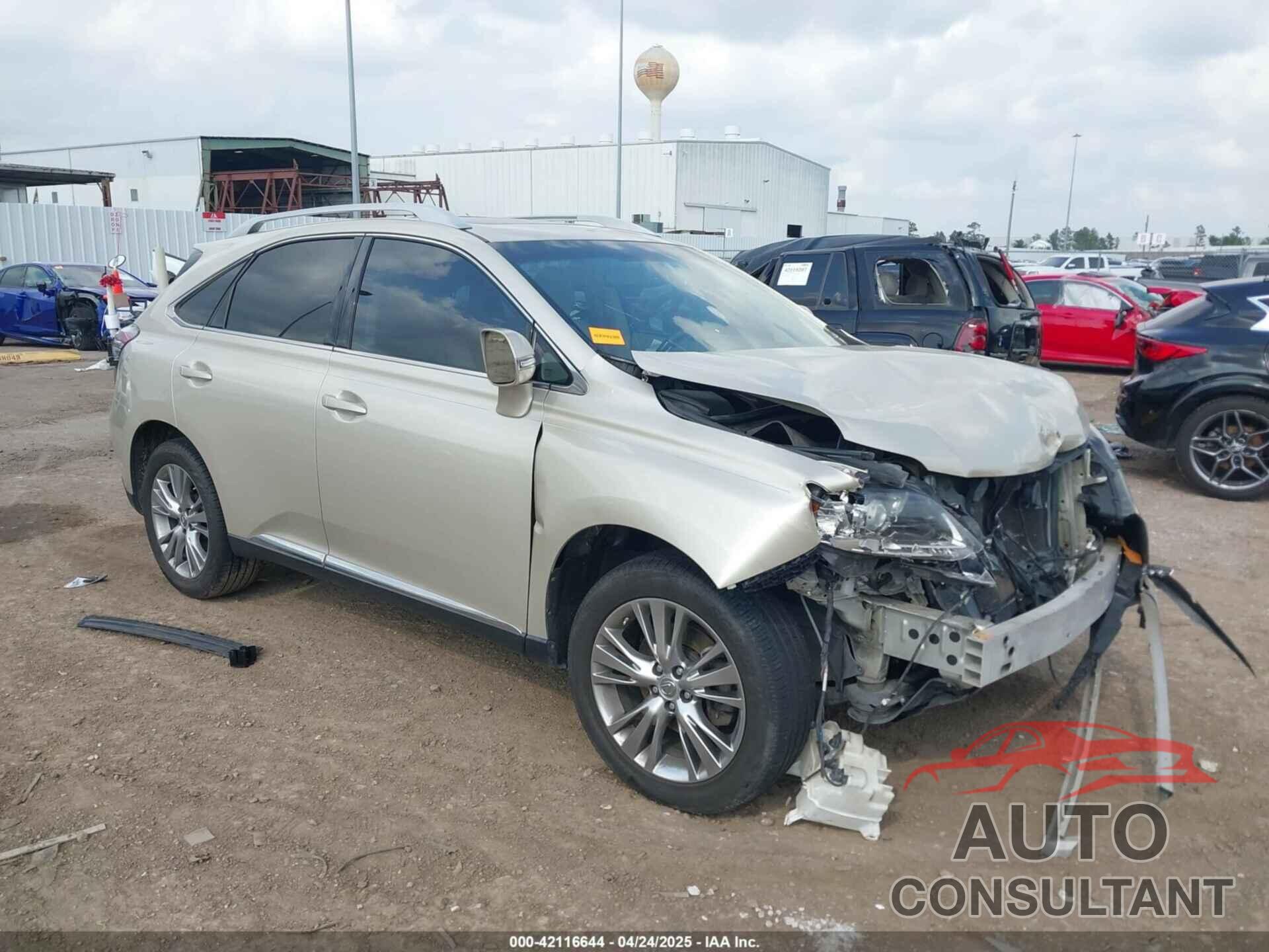 LEXUS RX 350 2014 - 2T2ZK1BA5EC136453