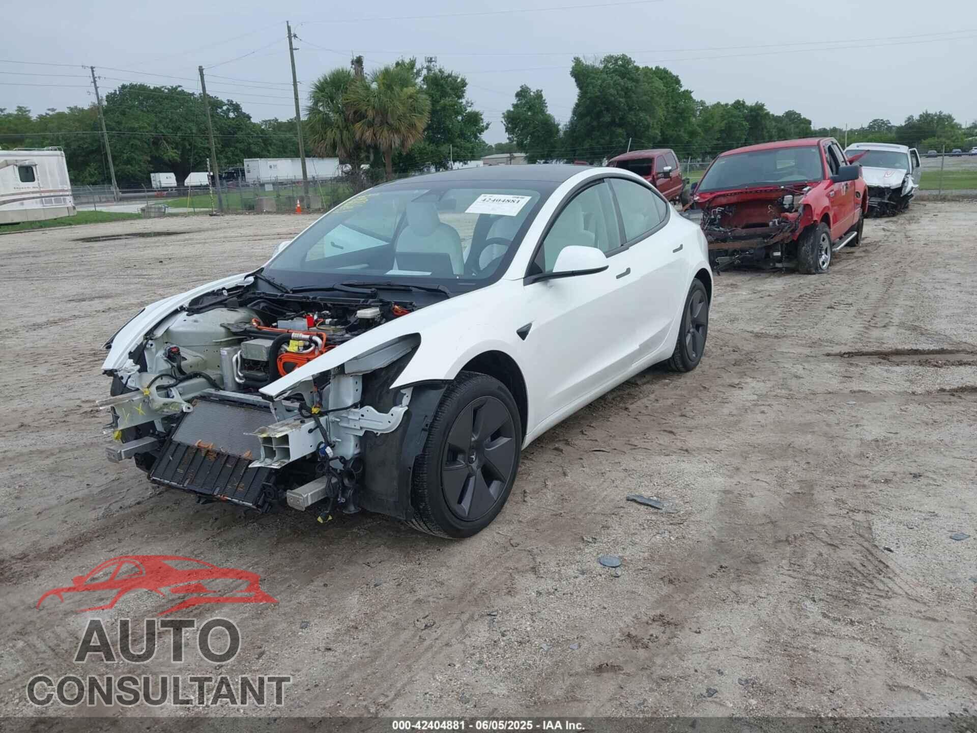 TESLA MODEL 3 2022 - 5YJ3E1EA6NF344222