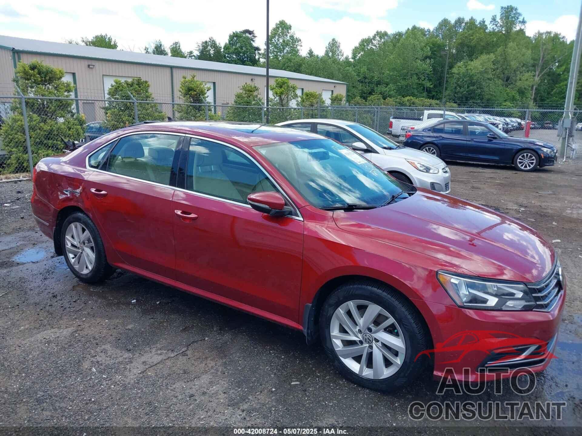 VOLKSWAGEN PASSAT 2018 - 1VWBA7A3XJC019725