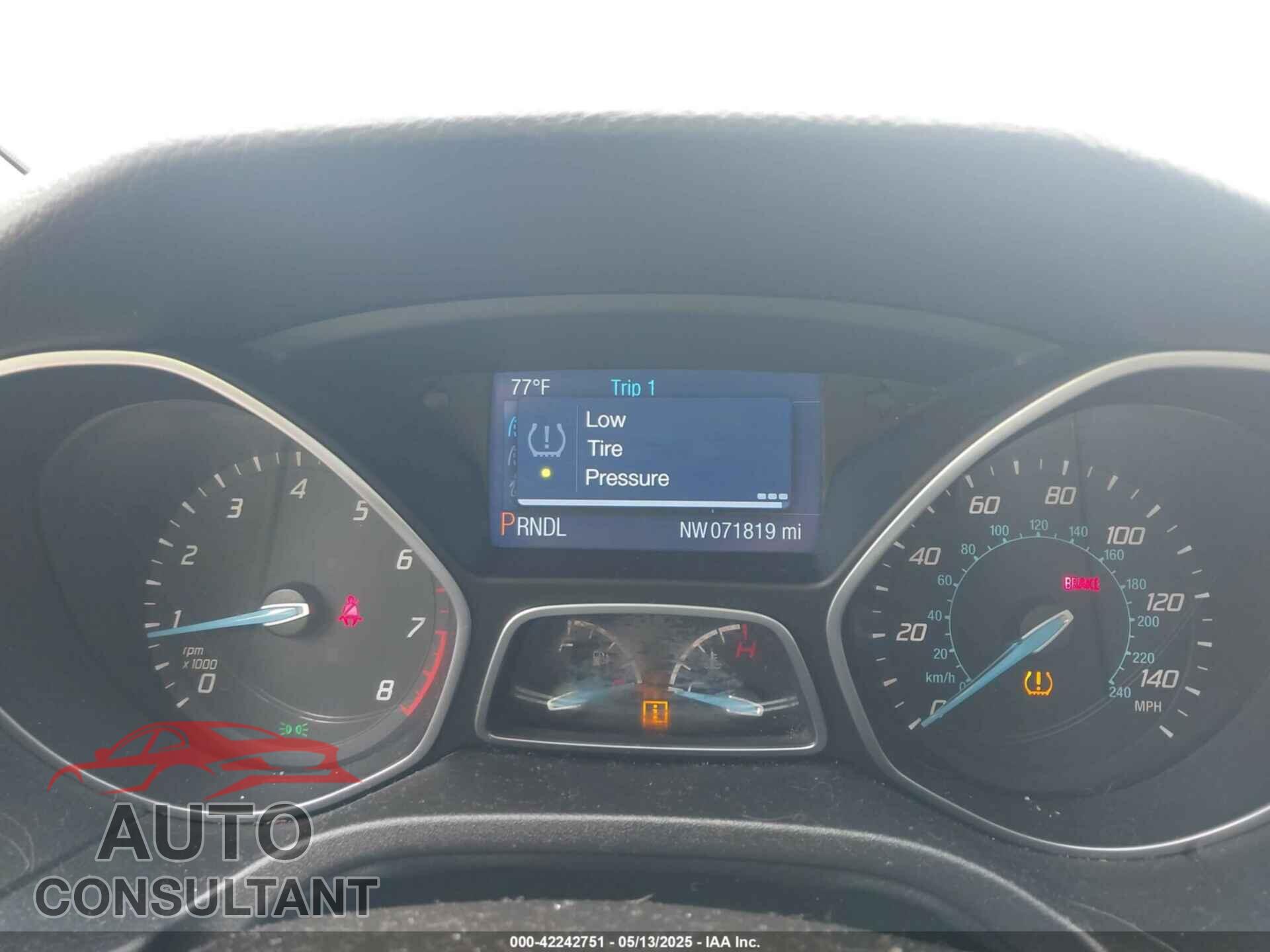 FORD FOCUS 2014 - 1FADP3F23EL222955