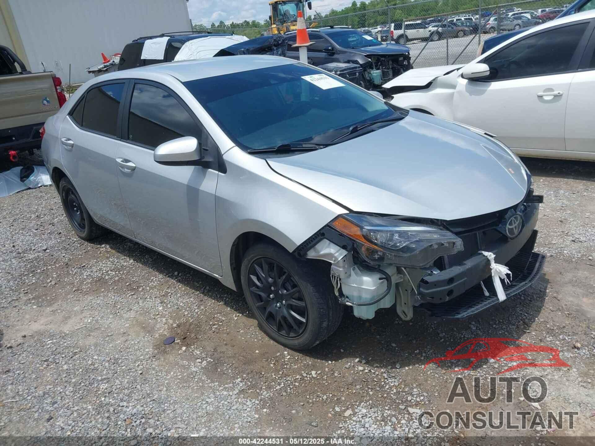 TOYOTA COROLLA 2017 - 5YFBURHE7HP594542
