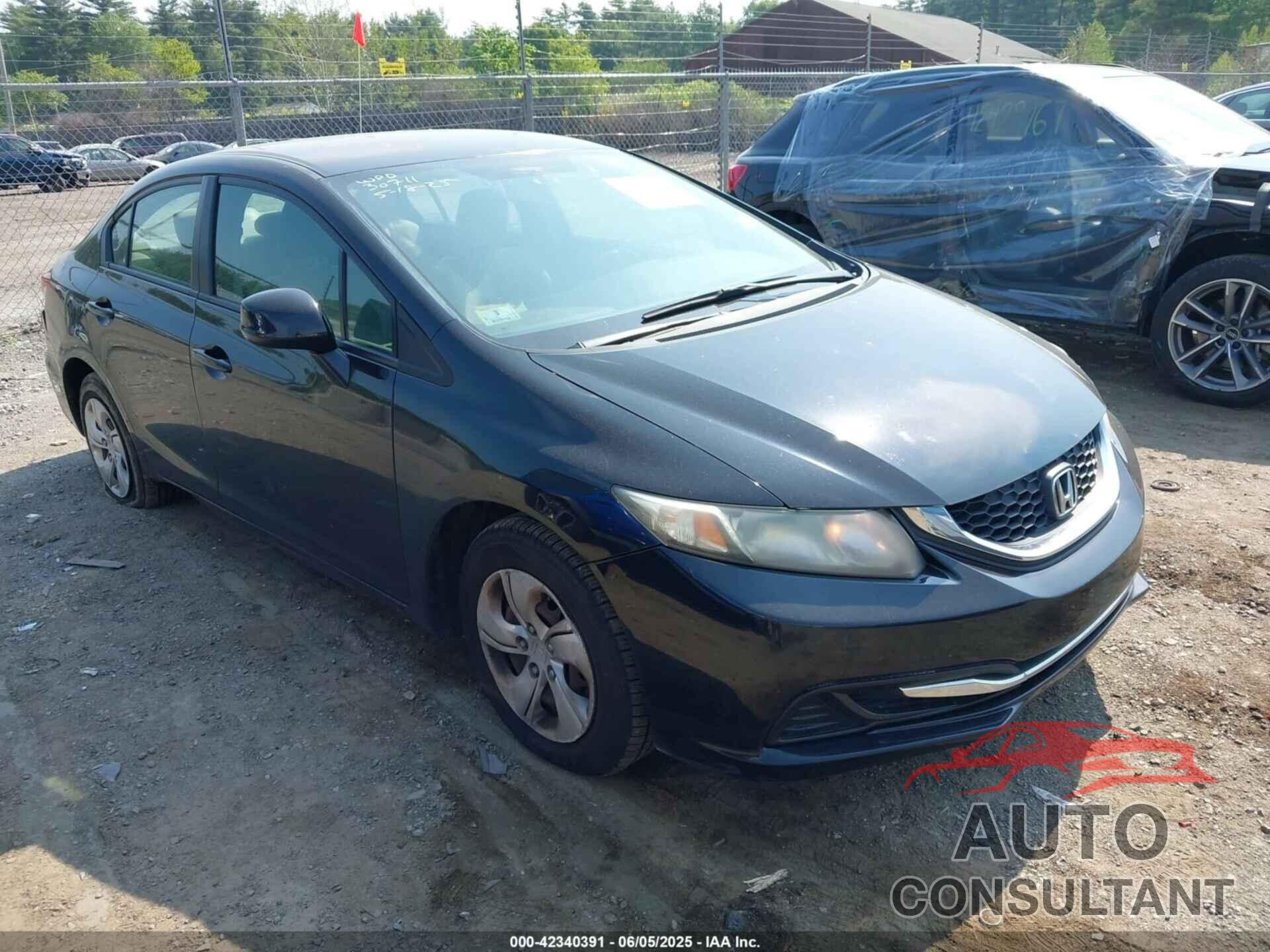 HONDA CIVIC 2013 - 19XFB2F5XDE202831