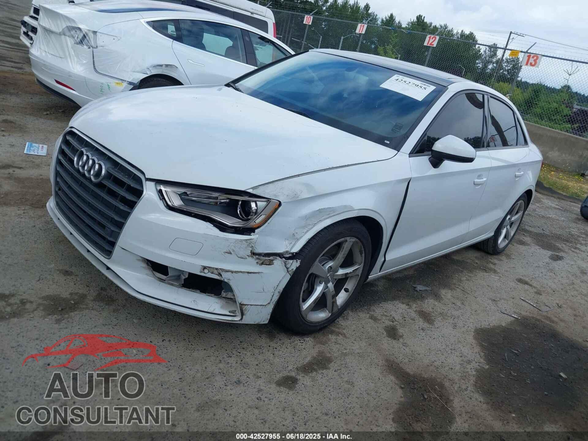 AUDI A3 2016 - WAUA7GFFXG1056744