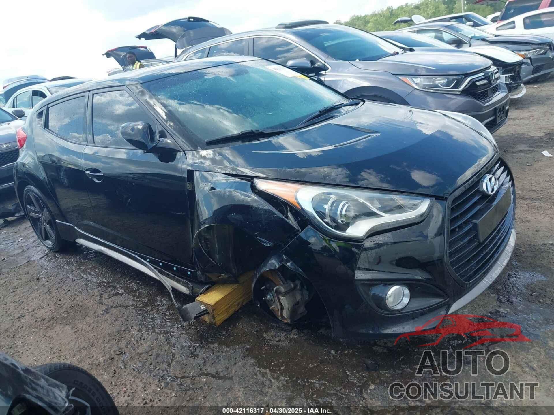 HYUNDAI VELOSTER 2013 - KMHTC6AE5DU143733