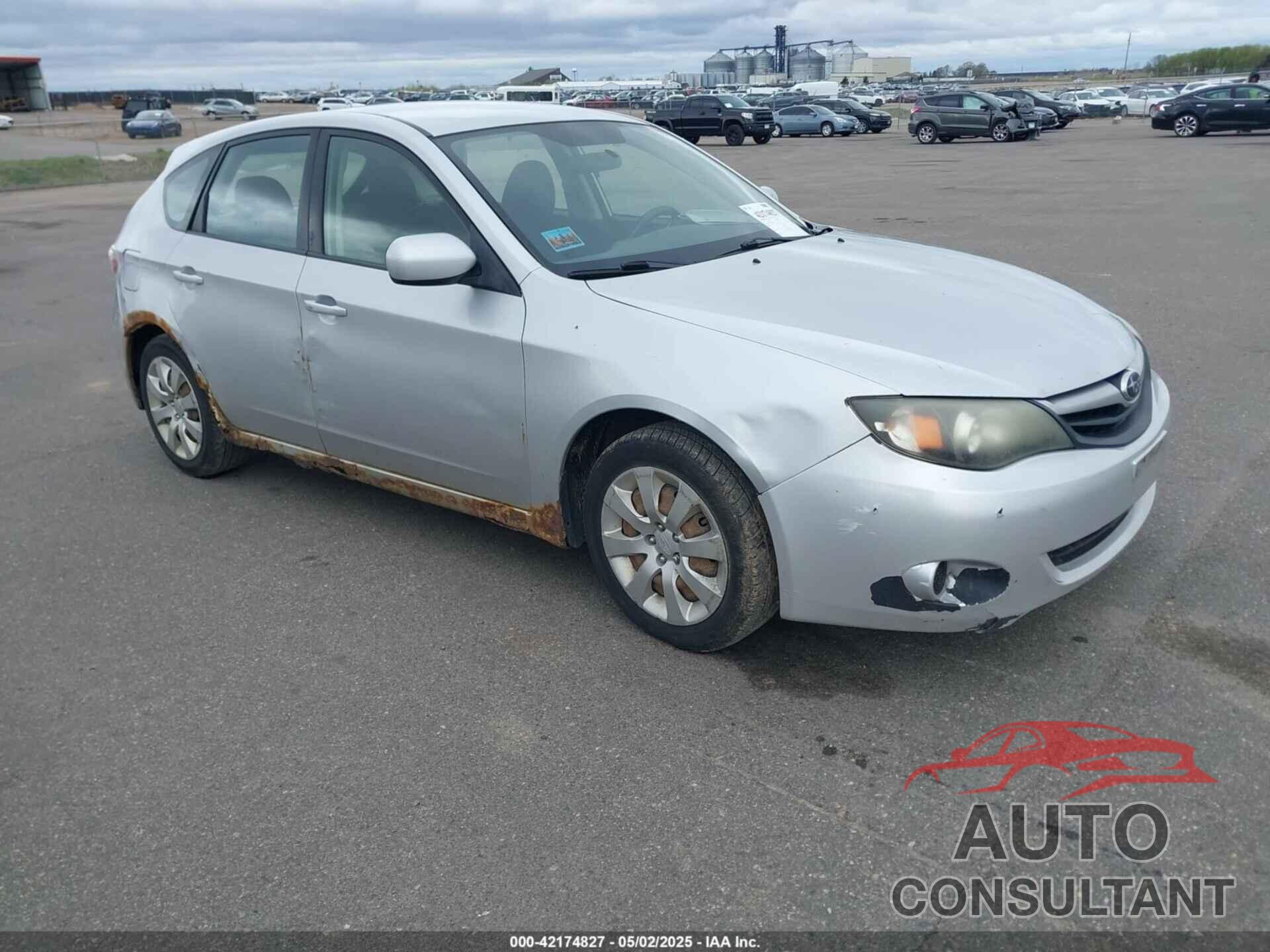 SUBARU IMPREZA 2011 - JF1GH6A6XBH818049