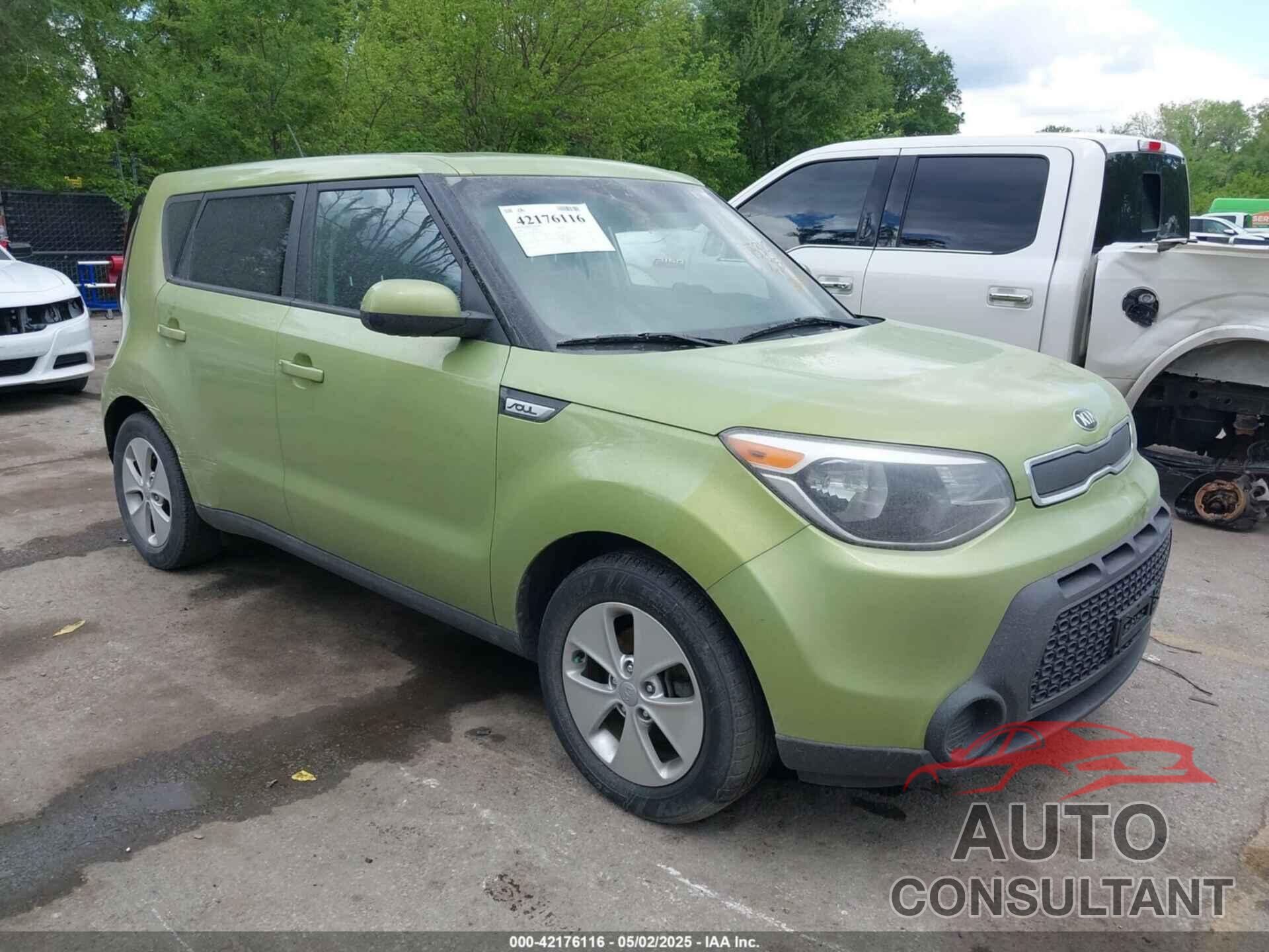 KIA SOUL 2016 - KNDJN2A21G7834927