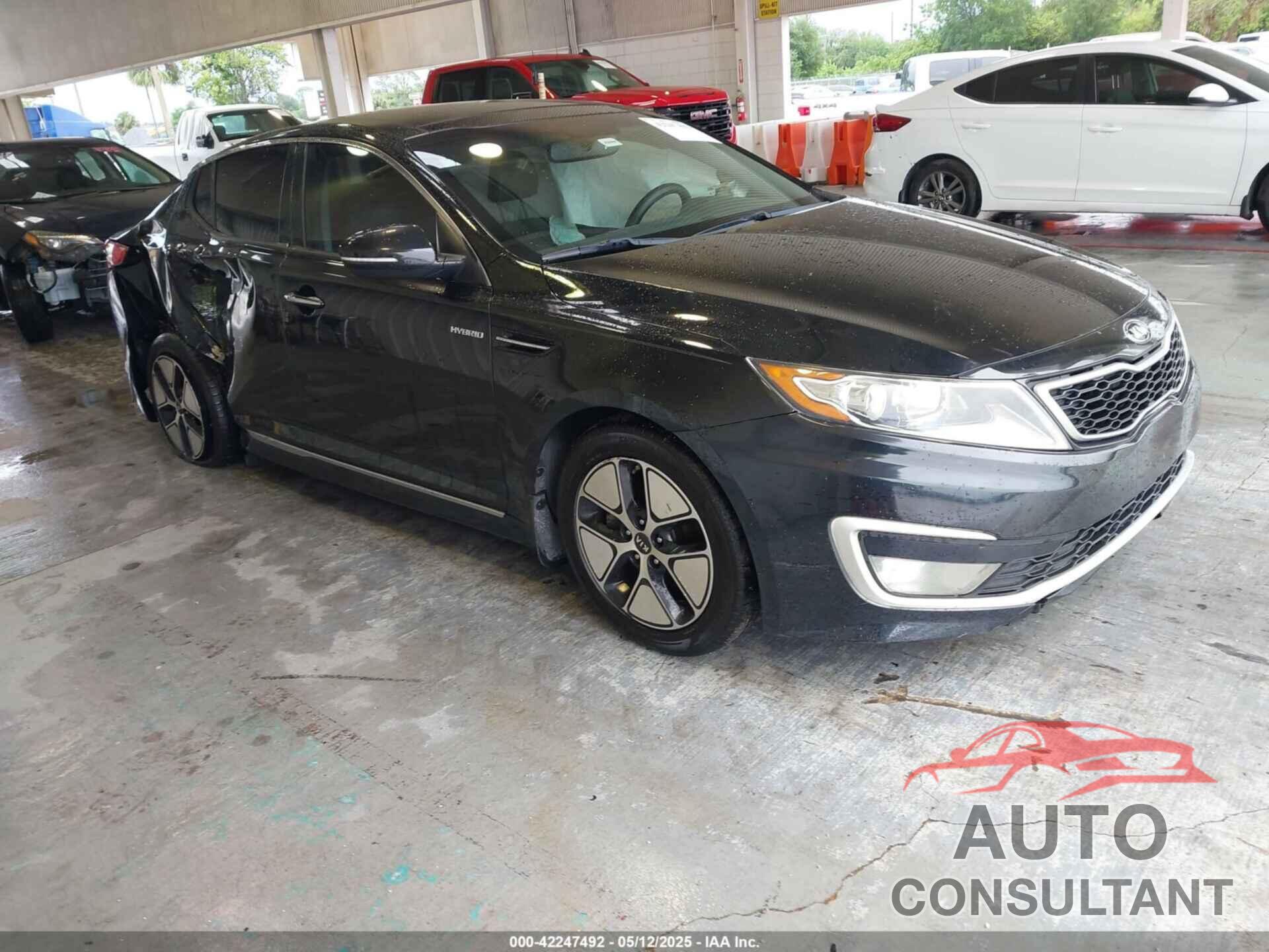 KIA OPTIMA HYBRID 2013 - KNAGM4AD3D5039666