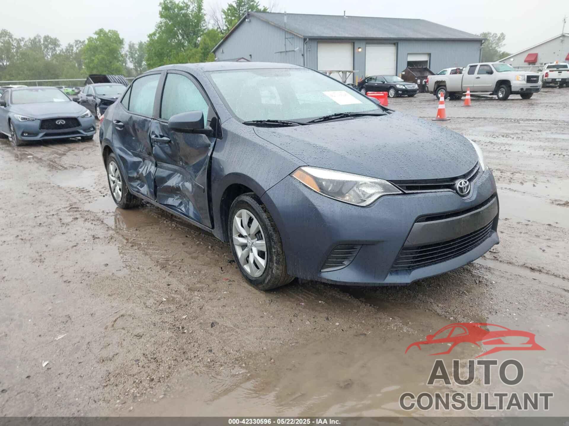 TOYOTA COROLLA 2015 - 2T1BURHE3FC307758