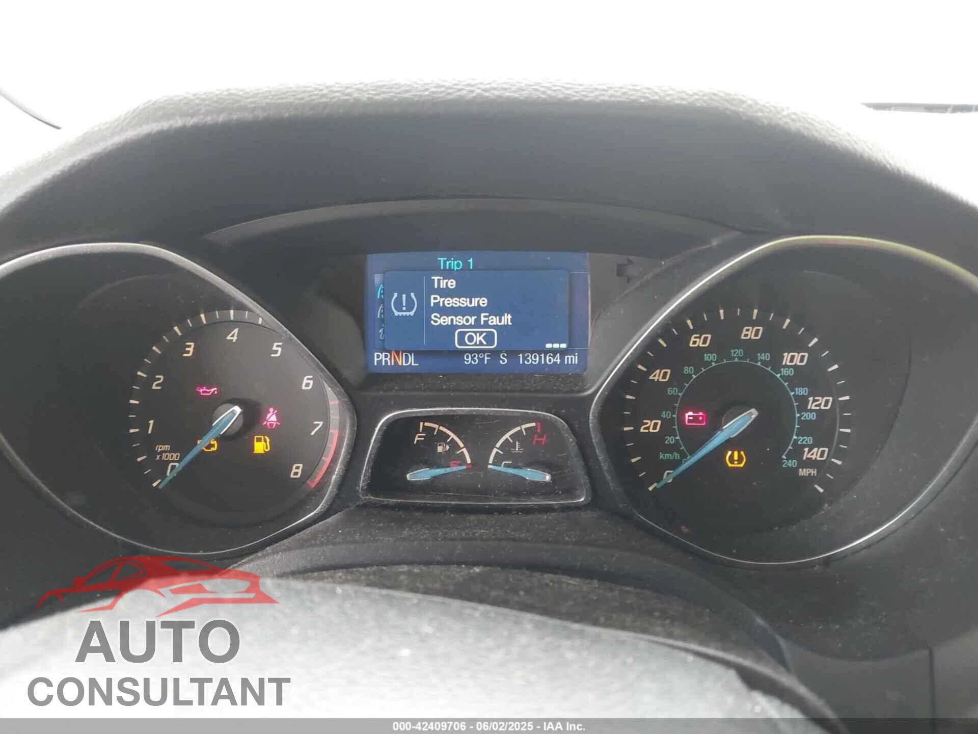 FORD FOCUS 2013 - 1FADP3F27DL343387