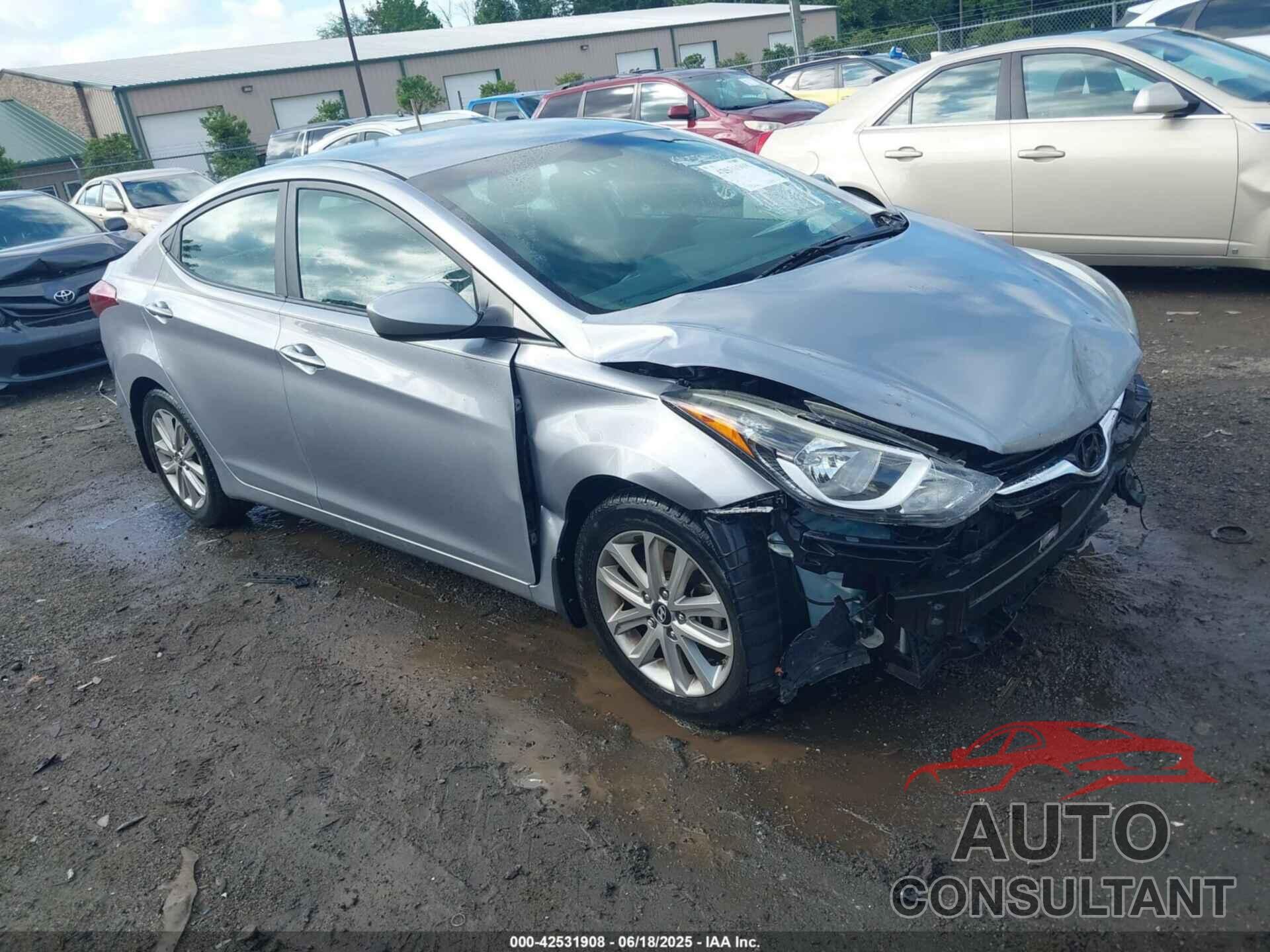 HYUNDAI ELANTRA 2016 - 5NPDH4AE0GH700593