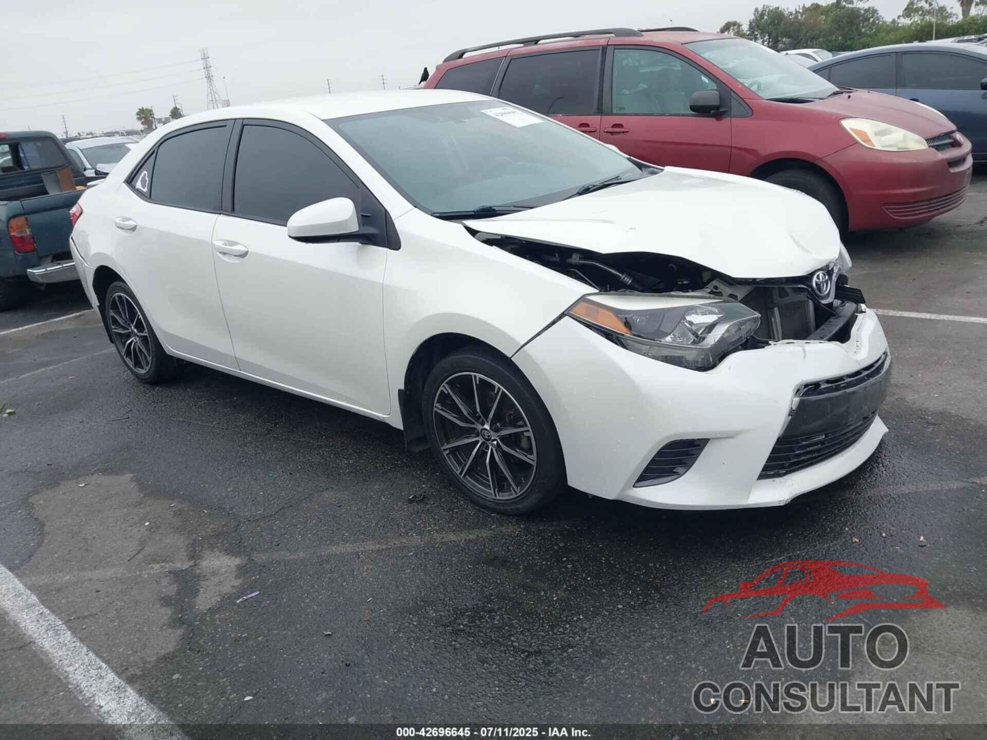 TOYOTA COROLLA 2015 - 5YFBPRHE1FP260768