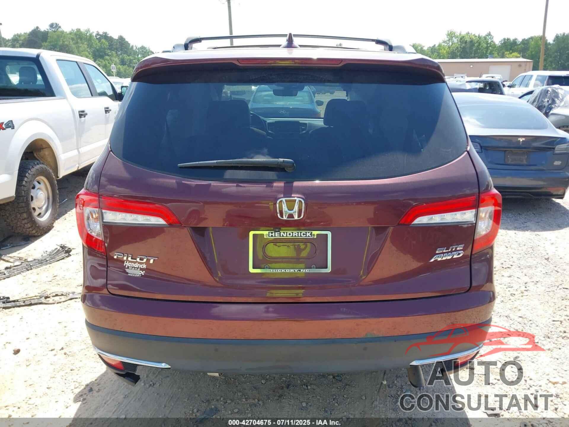 HONDA PILOT 2020 - 5FNYF6H08LB050871