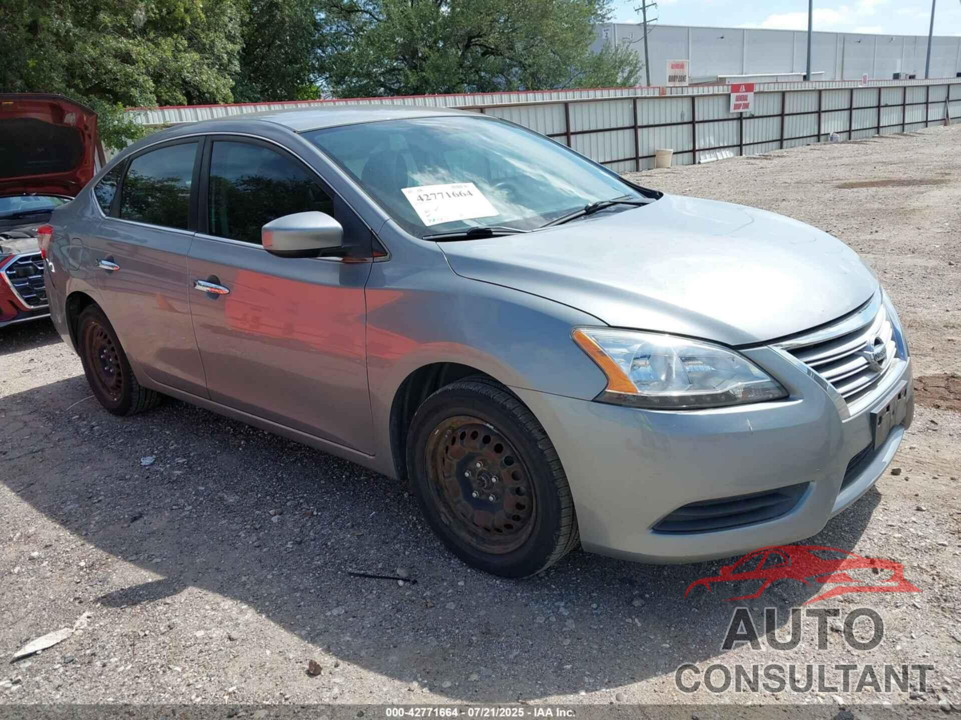 NISSAN SENTRA 2014 - 3N1AB7AP2EL618808