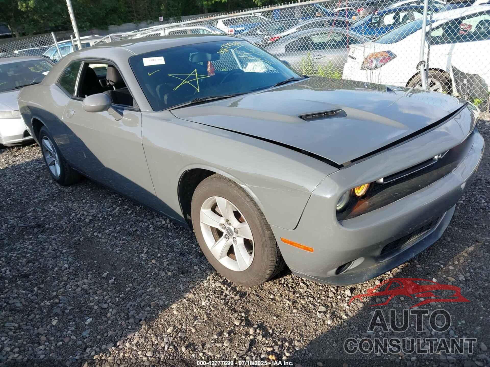 DODGE CHALLENGER 2017 - 2C3CDZAGXHH609030