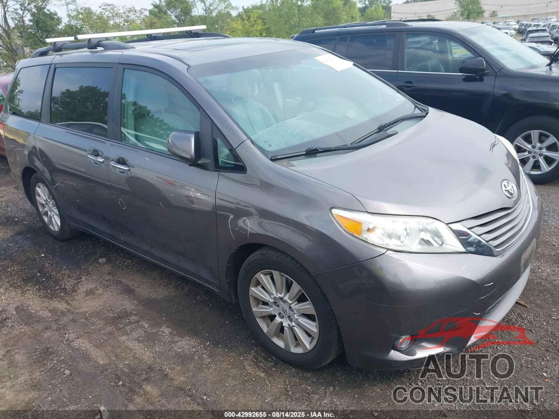 TOYOTA SIENNA 2012 - 5TDDK3DC9CS036188