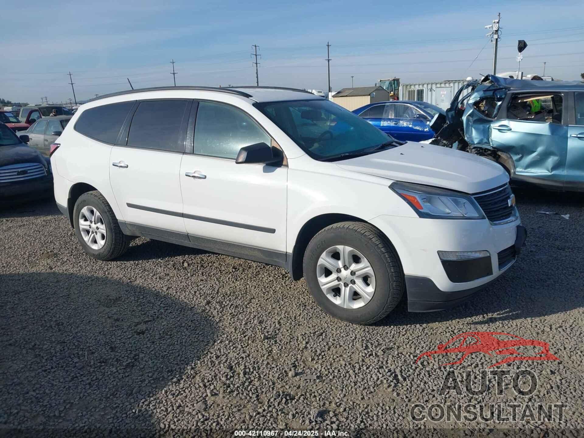 CHEVROLET TRAVERSE 2017 - 1GNKRFED5HJ343767
