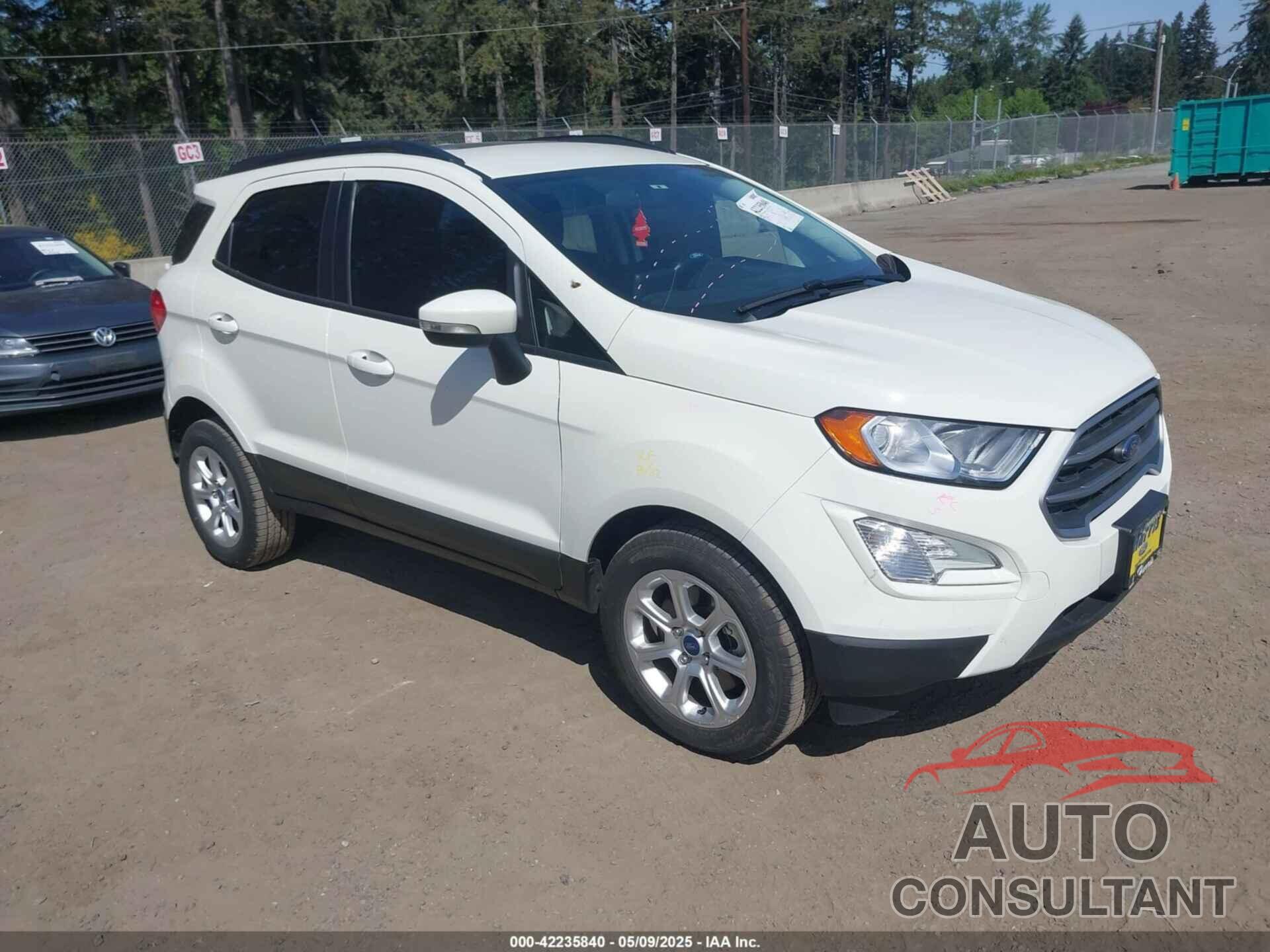FORD ECOSPORT 2020 - MAJ3S2GE9LC370618