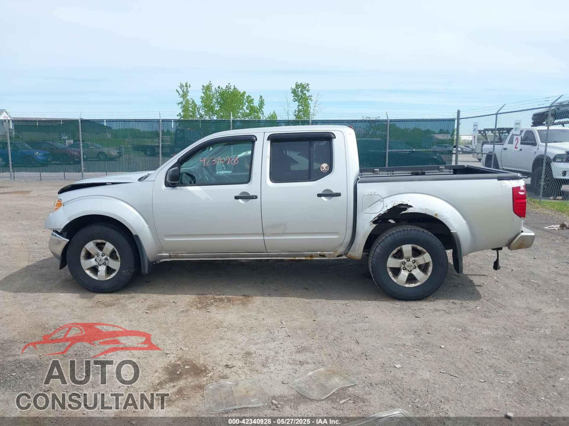NISSAN FRONTIER 2010 - 1N6AD0EV8AC419210