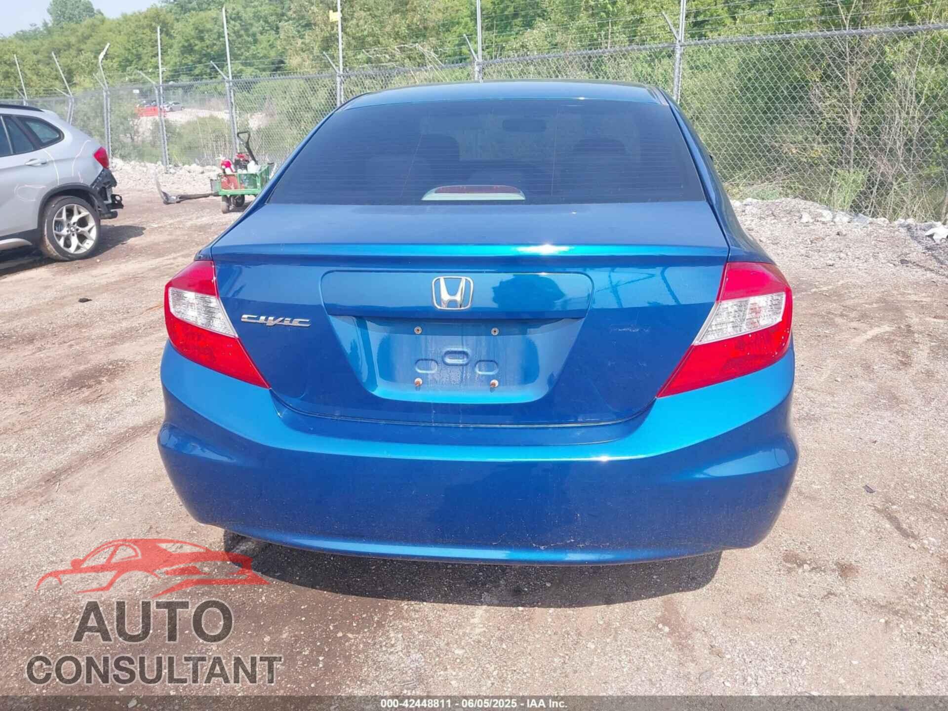 HONDA CIVIC 2012 - 19XFB2F55CE067854