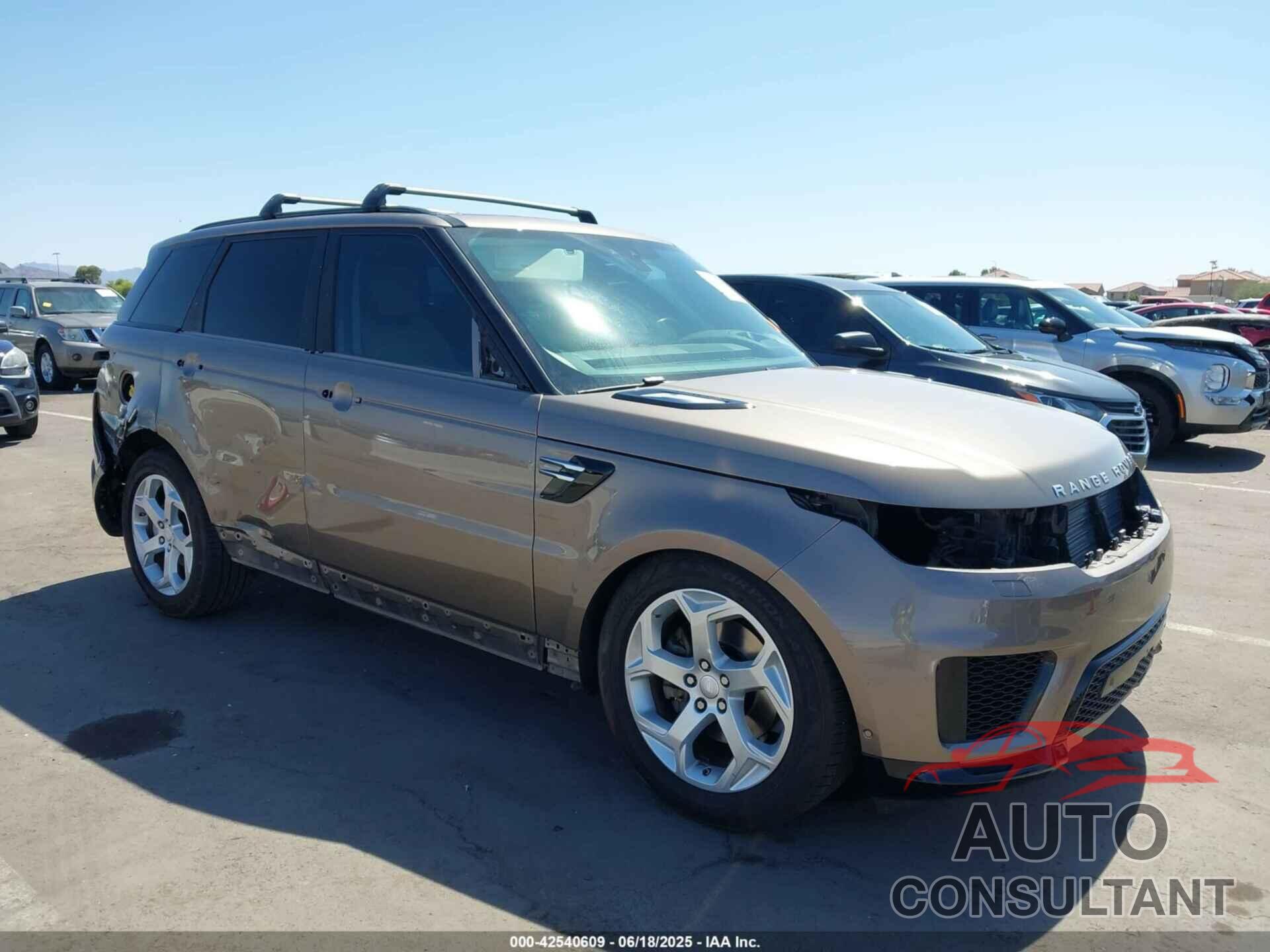 LAND ROVER RANGE ROVER SPORT 2018 - SALWR2RK5JA409471