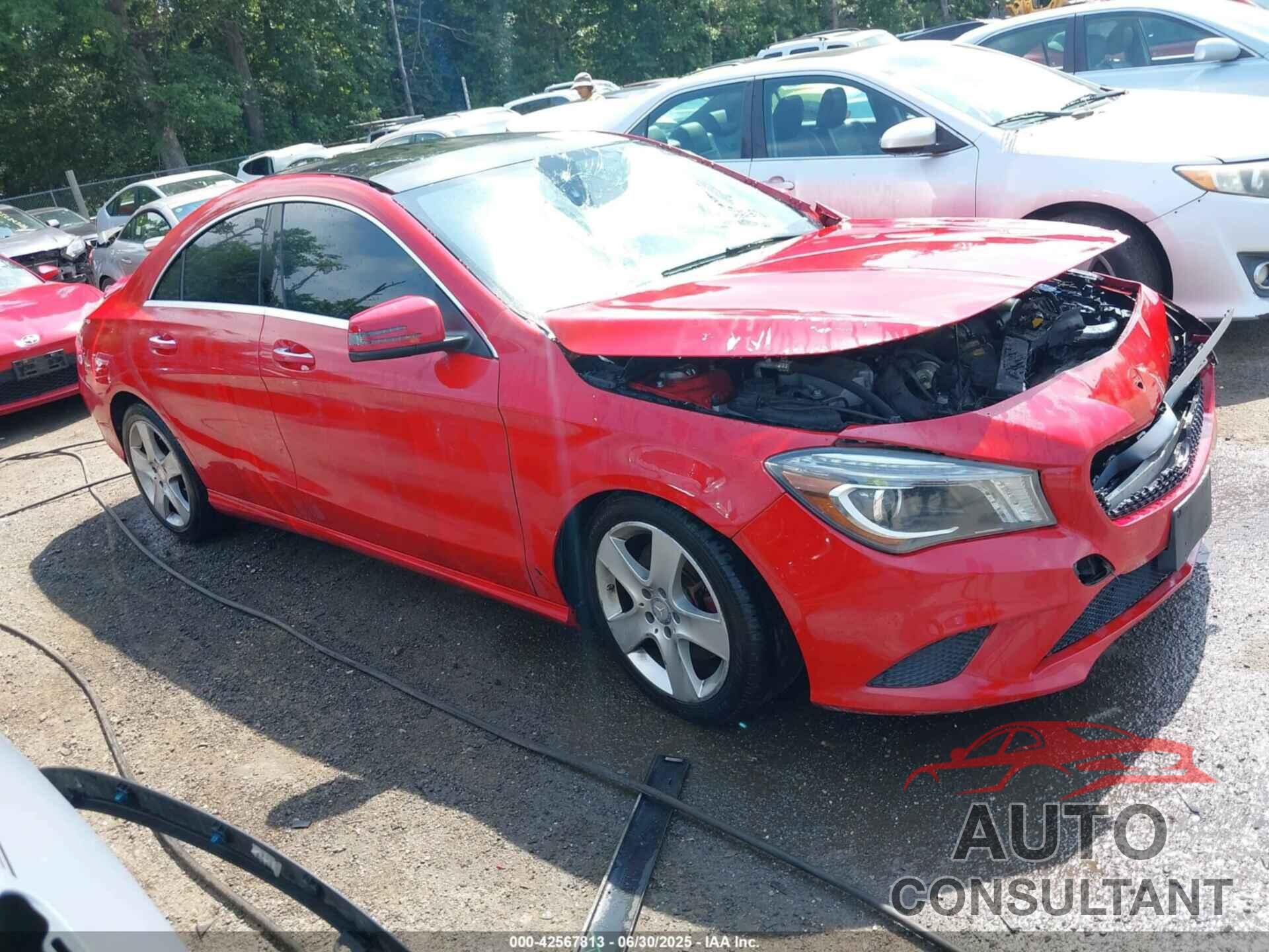 MERCEDES-BENZ CLA 250 2016 - WDDSJ4GB0GN321852