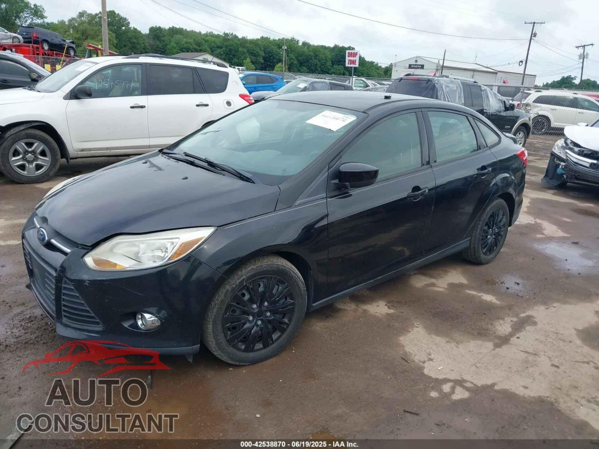 FORD FOCUS 2012 - 1FAHP3F22CL249739