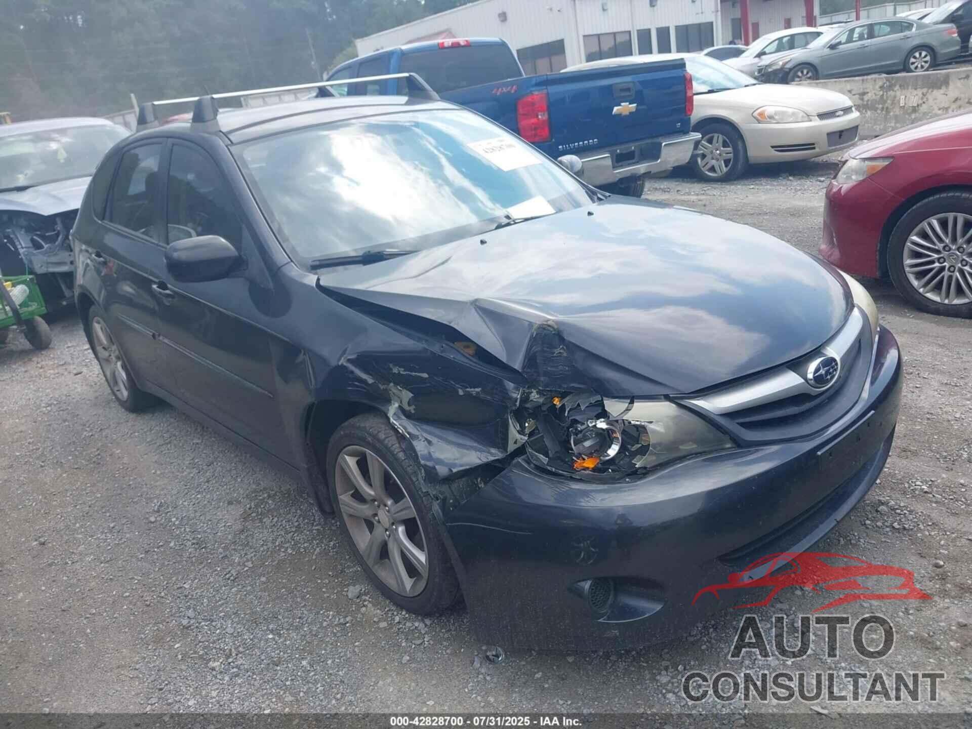 SUBARU IMPREZA 2011 - JF1GH6A68BG803829