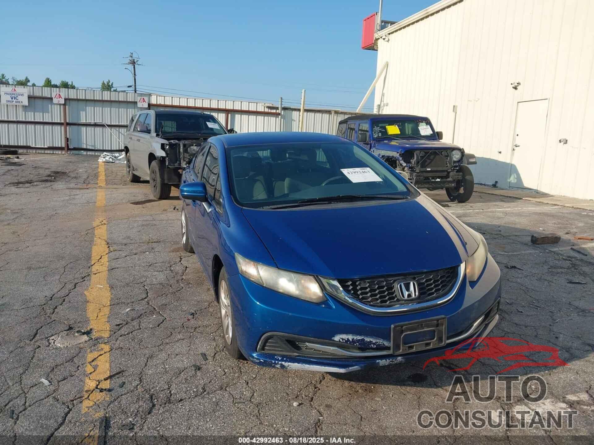 HONDA CIVIC 2015 - 19XFB2F59FE086816