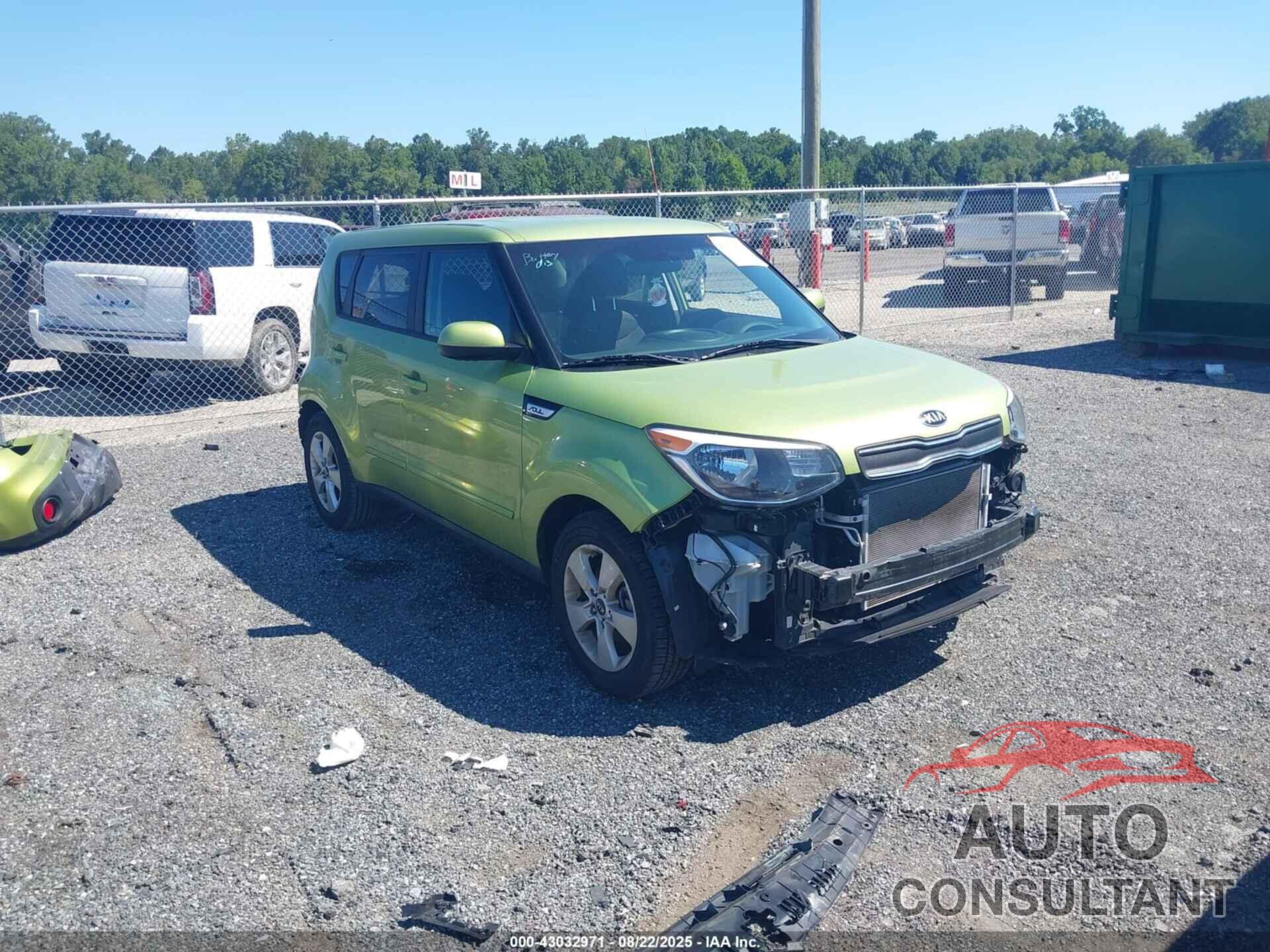 KIA SOUL 2019 - KNDJN2A28K7916226